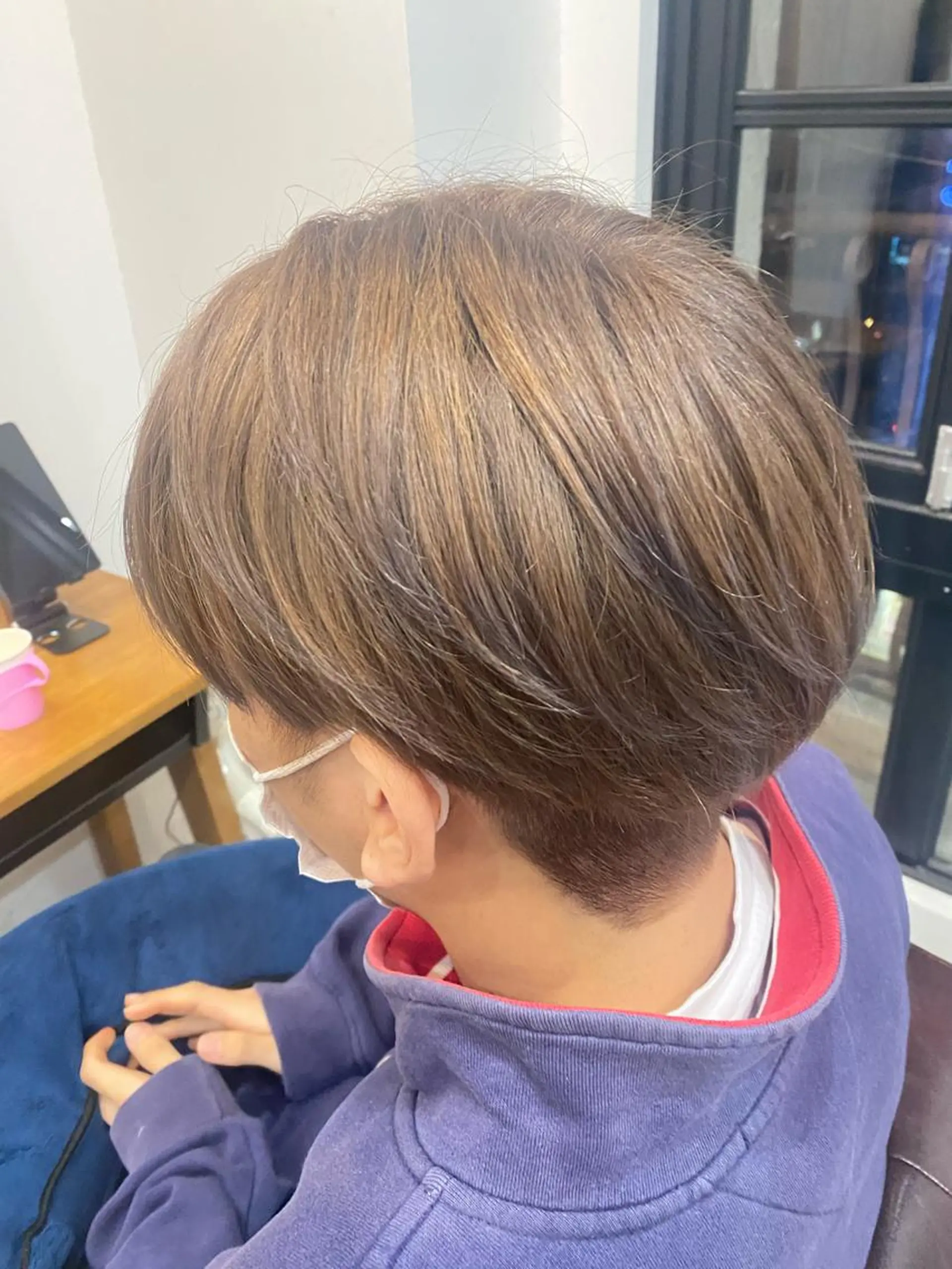 ミディアム カット ヘアカラー トリートメント mio/⭐︎ ブリーチ指名No.1のヘアスタイル