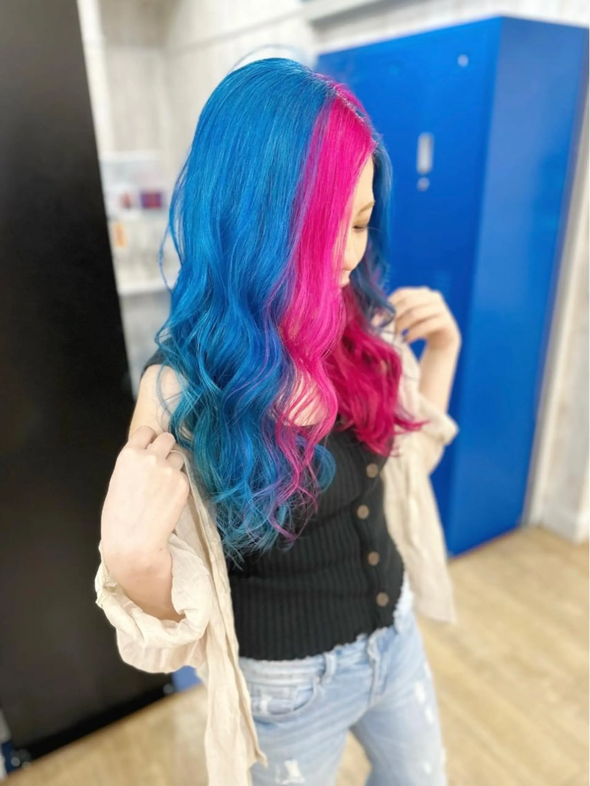 ロング カラー デザインカラー GATE.所属・GATE. staffのヘアスタイル