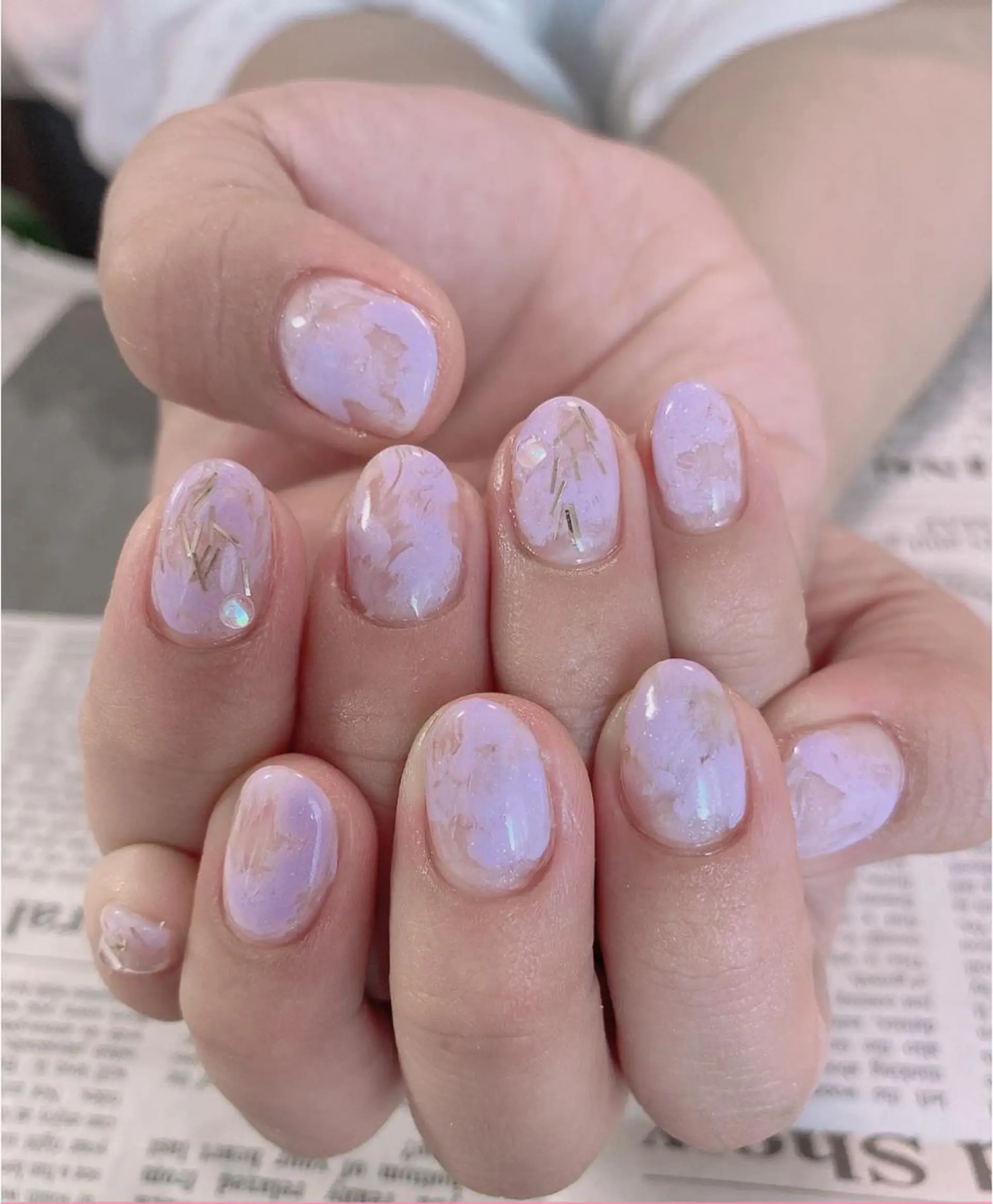 ネイル ハンドネイル ハンドケア 森山 舞のネイルデザイン