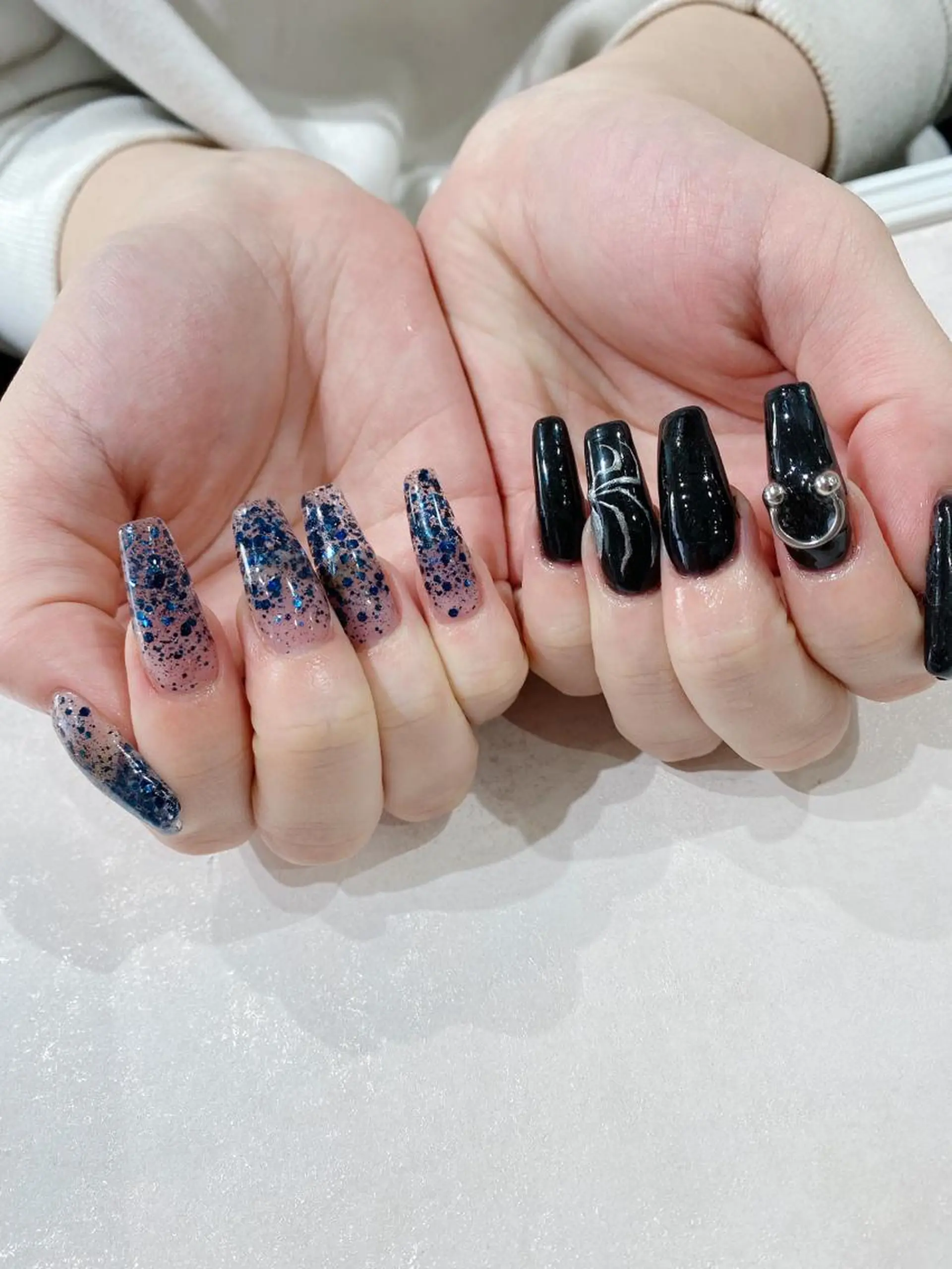 ミディアム ハンドネイル JNA認定講師🌸 RIEのネイルデザイン