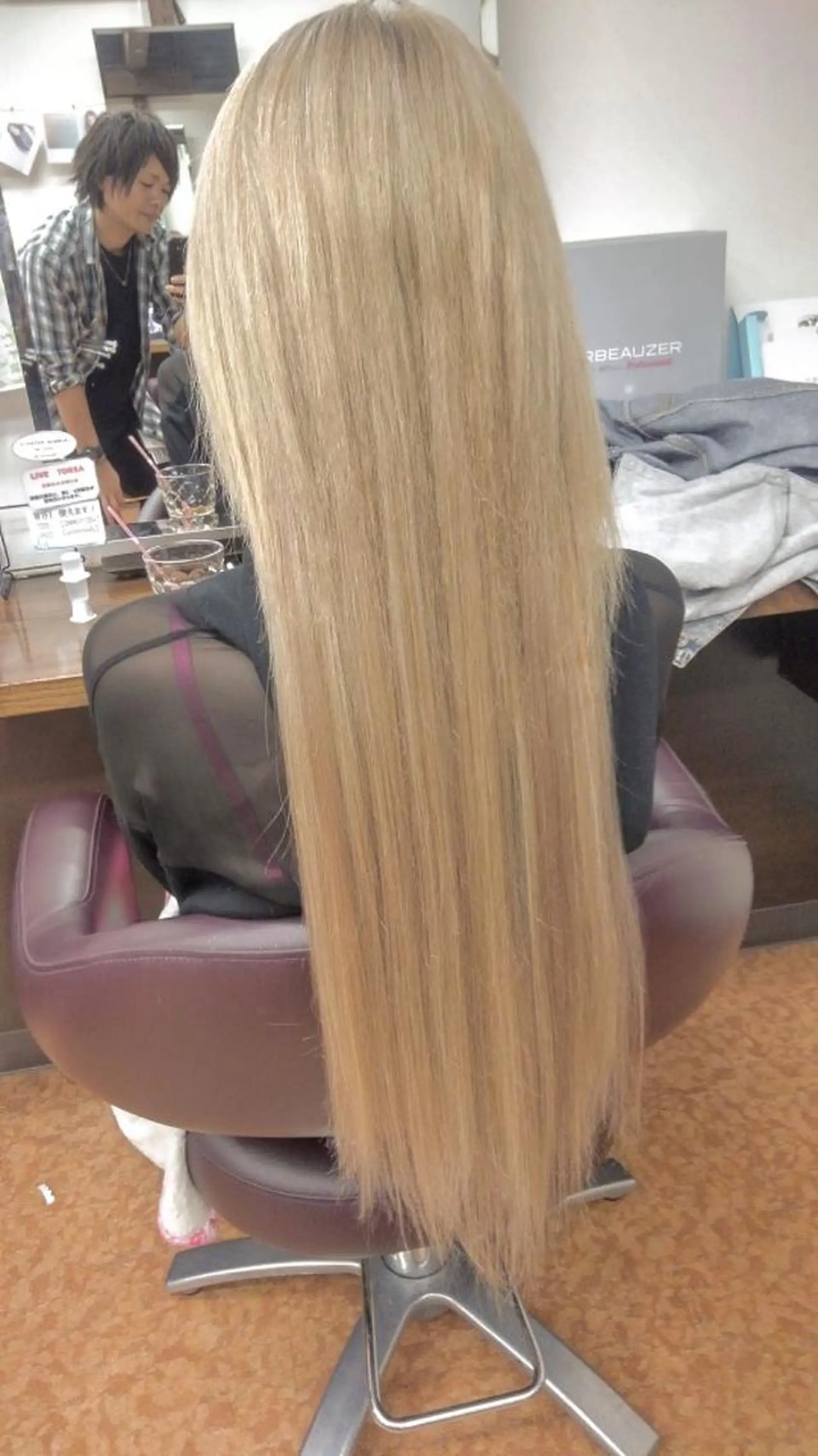 カラー ロング LIVE  TOREA所属・ライブトレア YOSHIKIのヘアスタイル