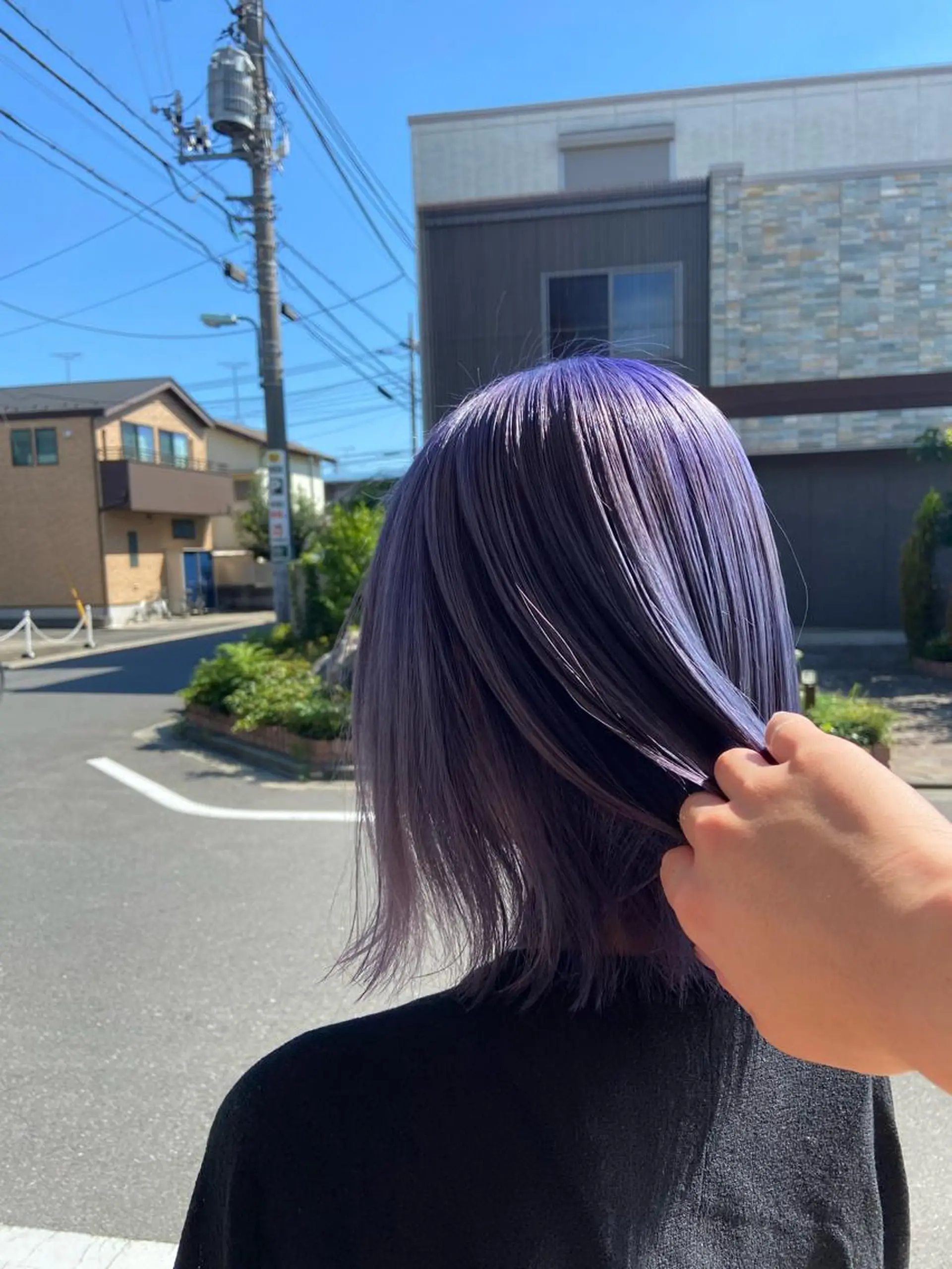 ショート カラー 🪼高評価🪼 💎柴崎の藤咲💎のヘアスタイル