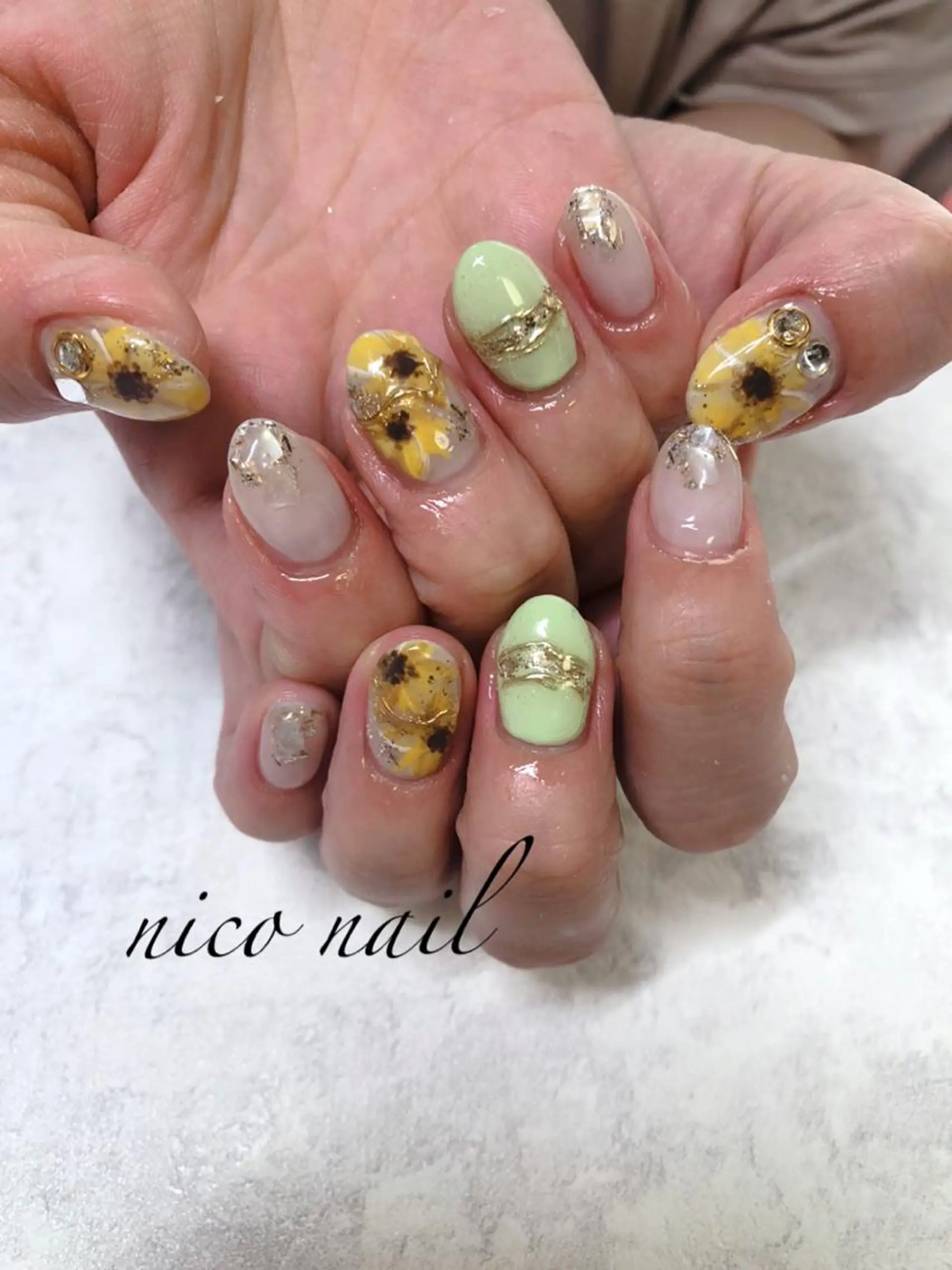 ネイル 香芝市ネイルサロン nico nailのネイルデザイン