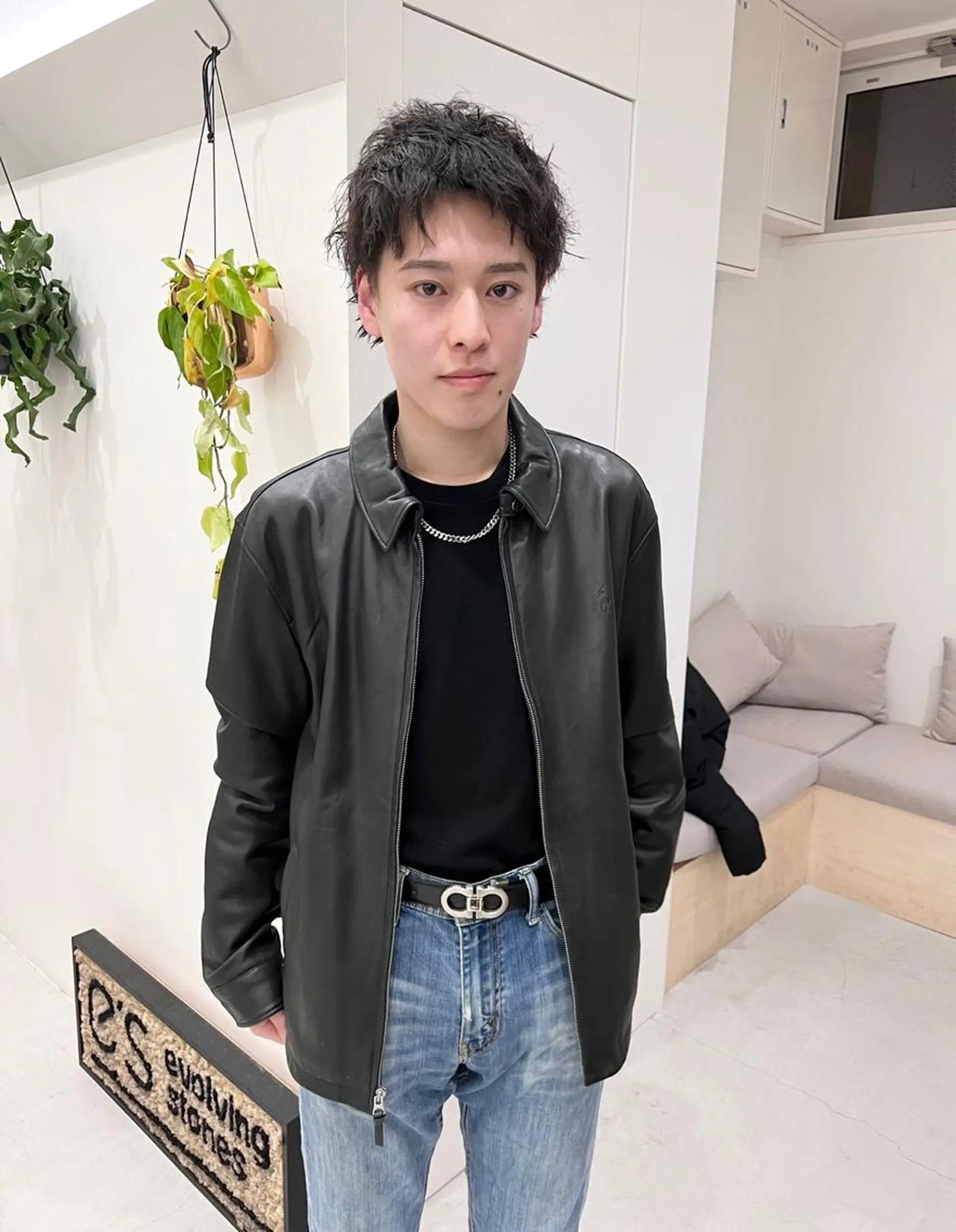 ショート パーマ メンズ 似合わせカット🫧 /パーマRINAのヘアスタイル