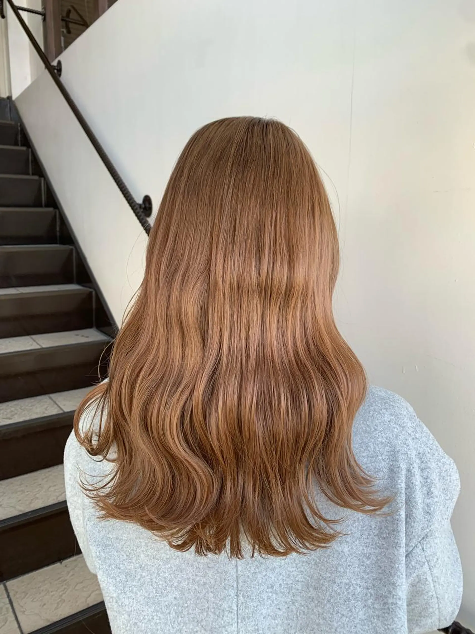 ロング カラー ベージュカラー Emma ecole所属・Emma ecole /栄/RIOのヘアスタイル