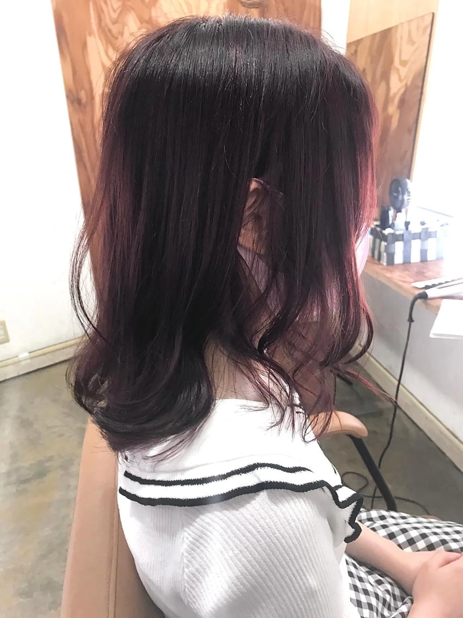 ミディアム カラー ピンクカラー ヘアカラー トリートメント 💎髪質改善💎 デザイナーshinのヘアスタイル