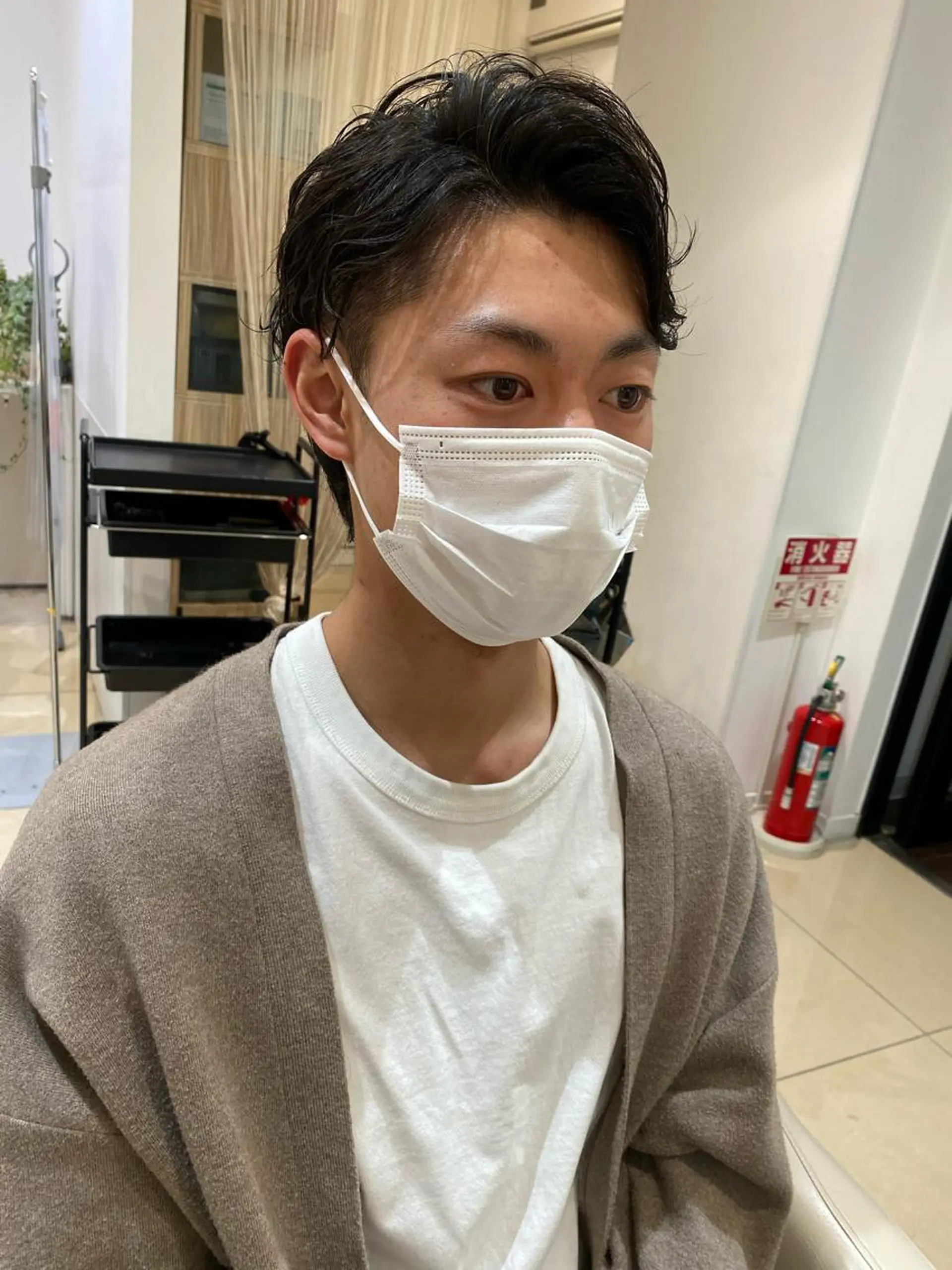 メンズ 🩵波巻き／ツイスパ HARU💎のヘアスタイル