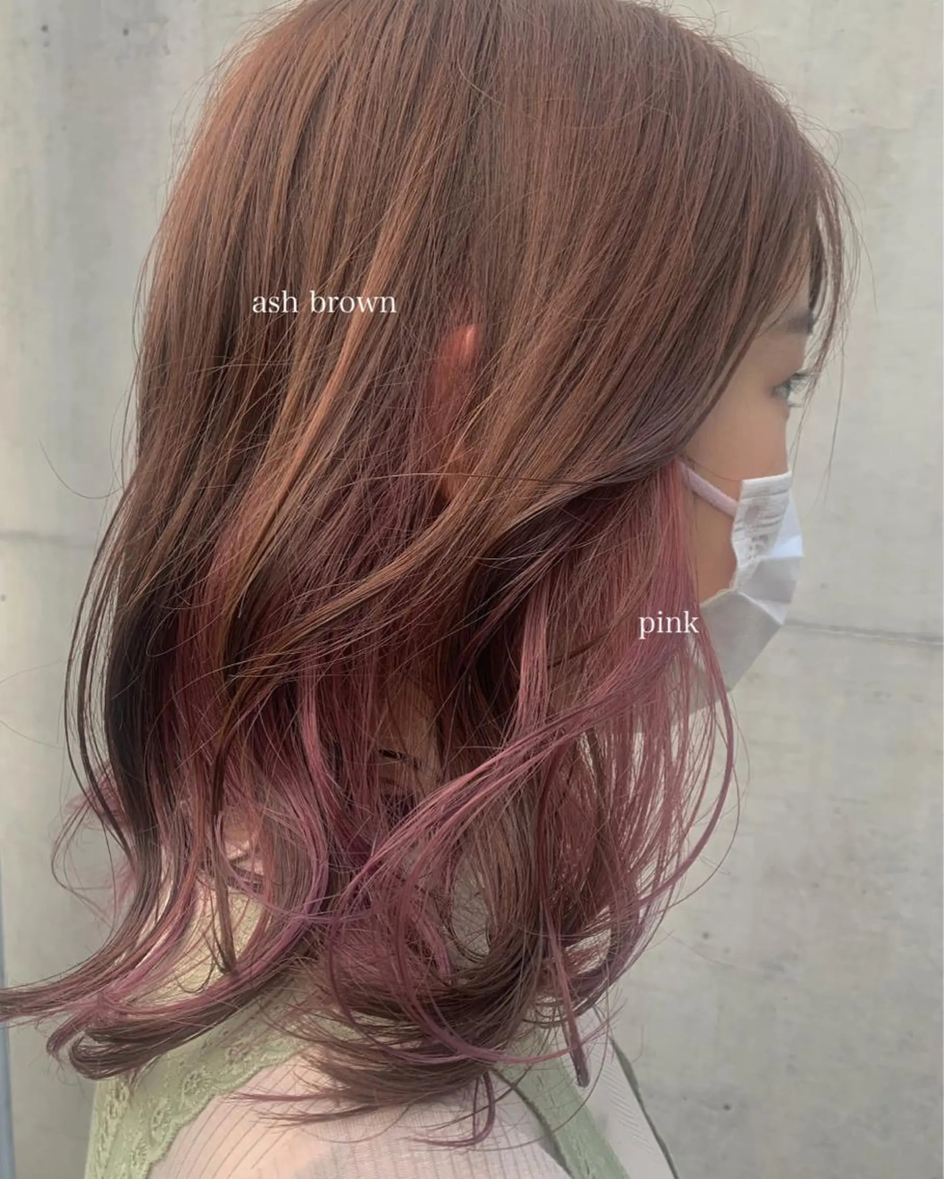 カラー ラベンダー/レイヤー スタイル🤎mamiのヘアスタイル