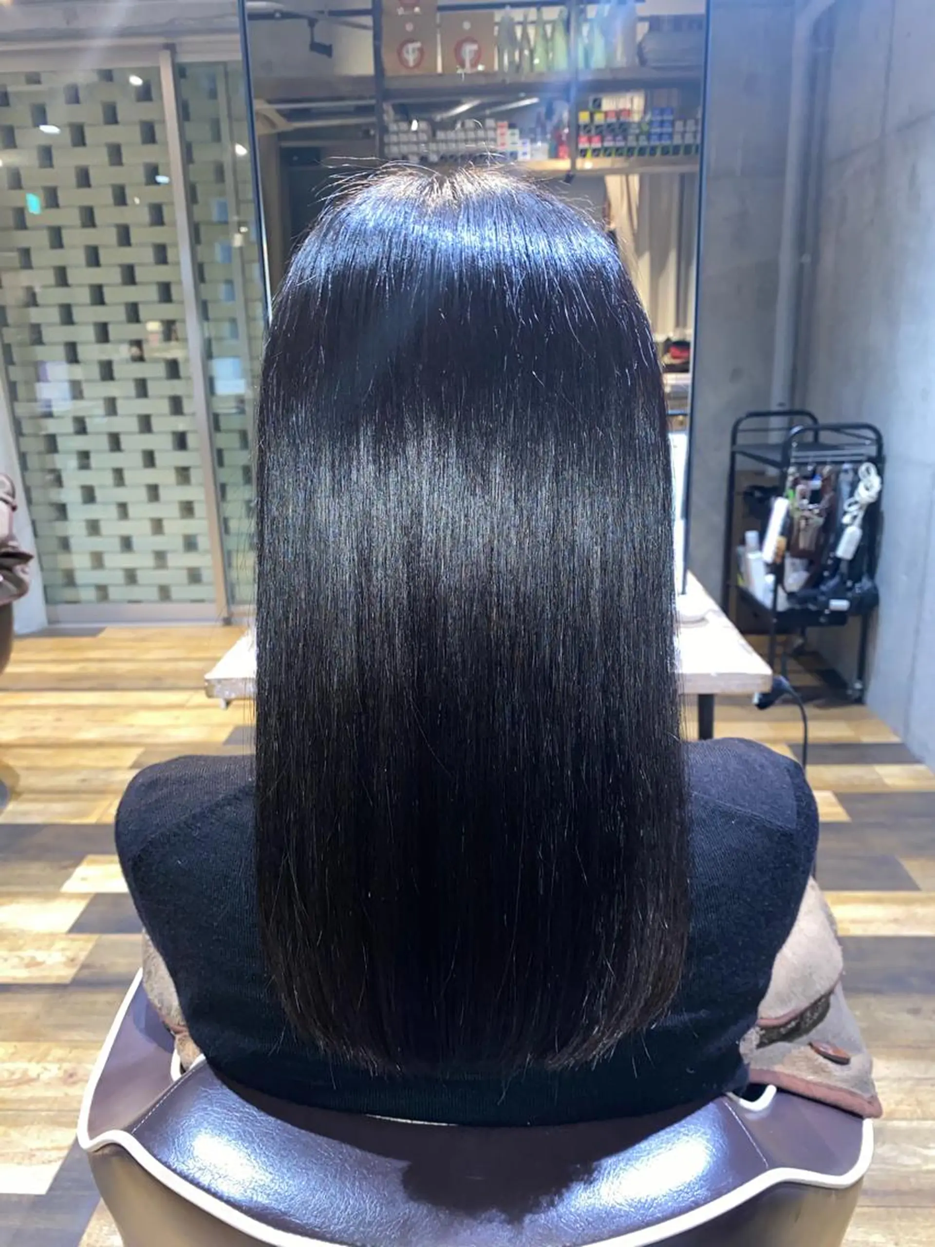 ロング カット ヘアカラー トリートメント ヘッドスパ 韓国/アイドルヘア 🎀みづきのヘアスタイル