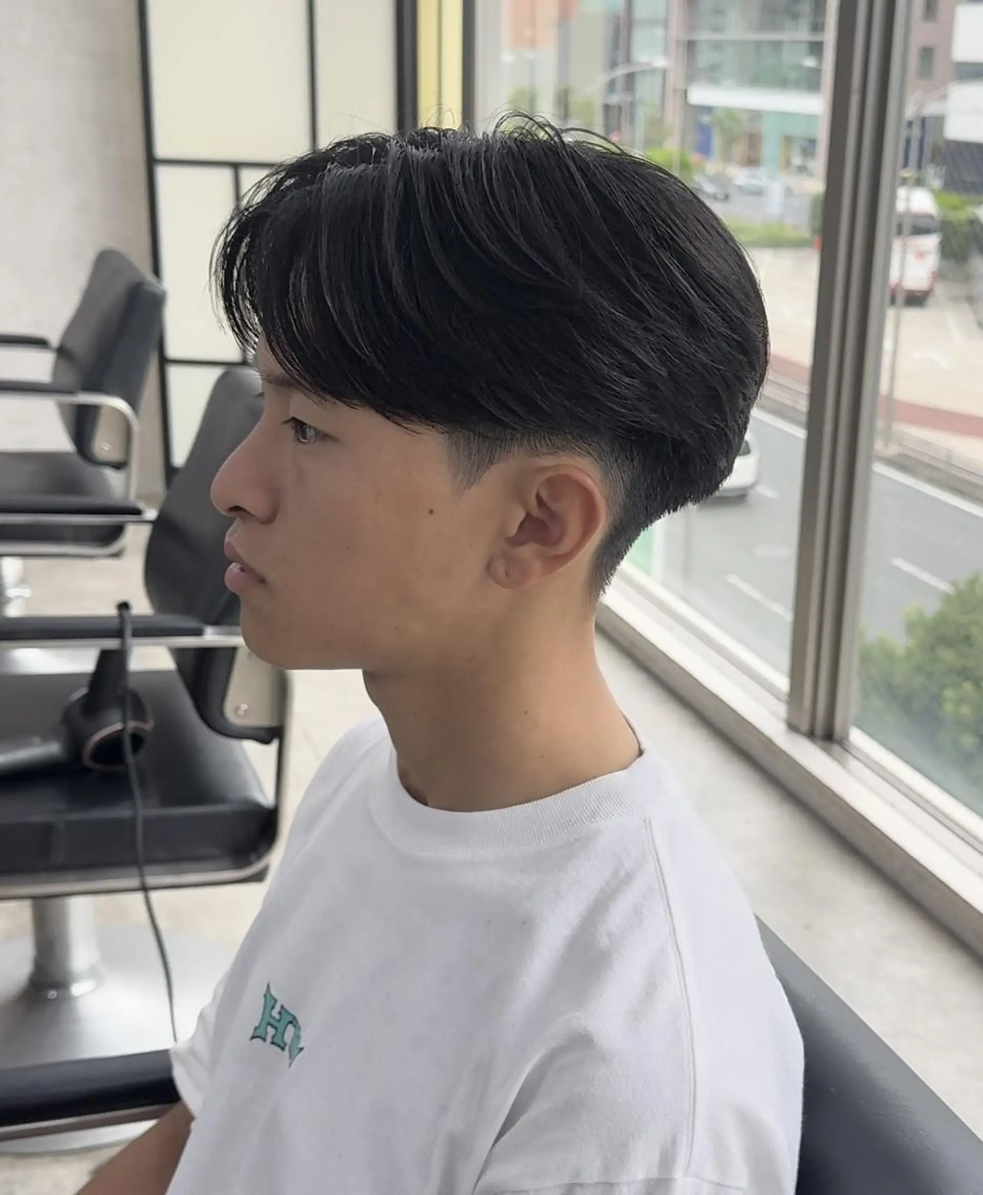 ミディアム ミディアムパーマ カット パーマ トリートメント ヘアセット Men's Eir Kodamaのヘアスタイル