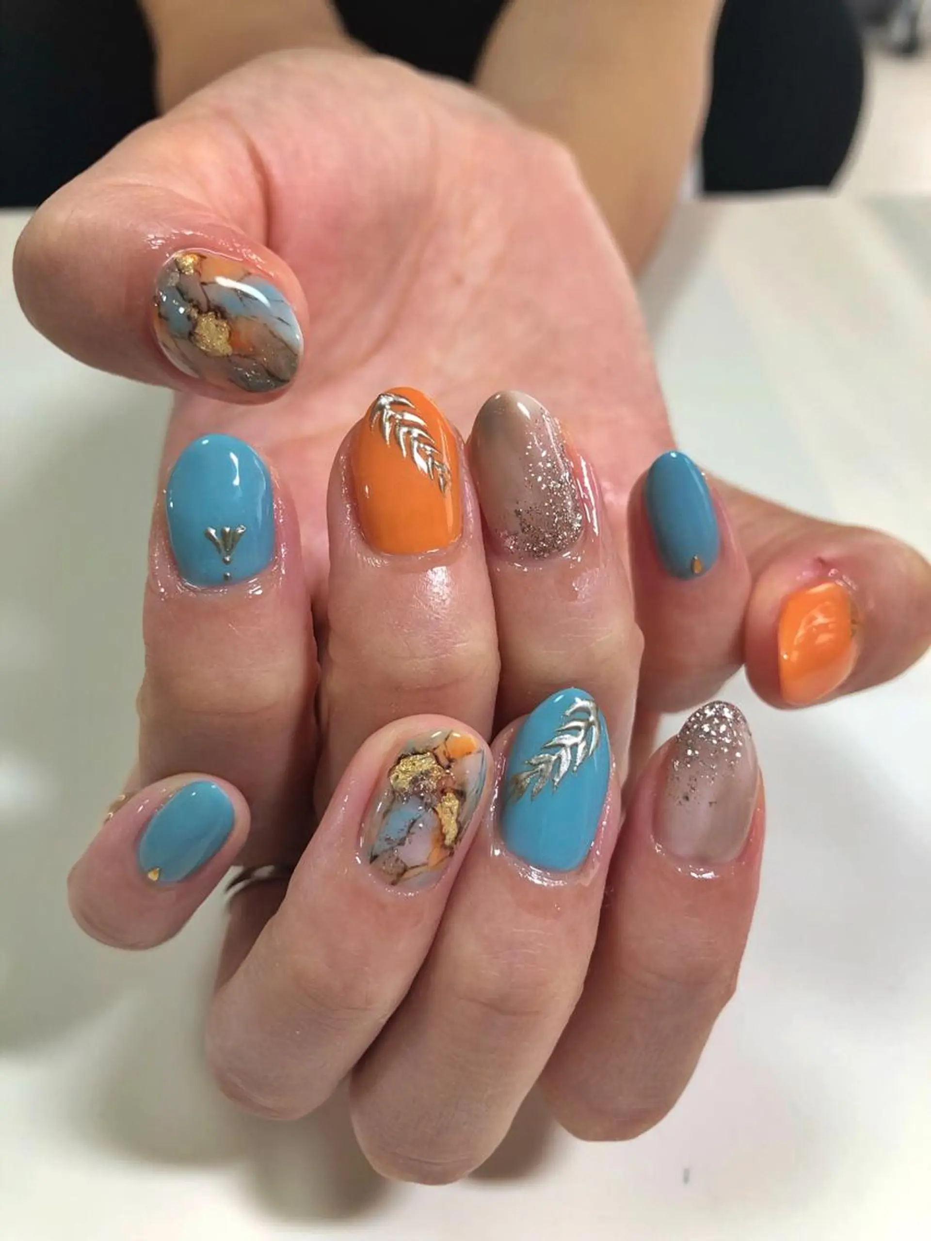 ネイル SAN PERSONAL BEAUTY所属・SAN Natsumiのネイルデザイン