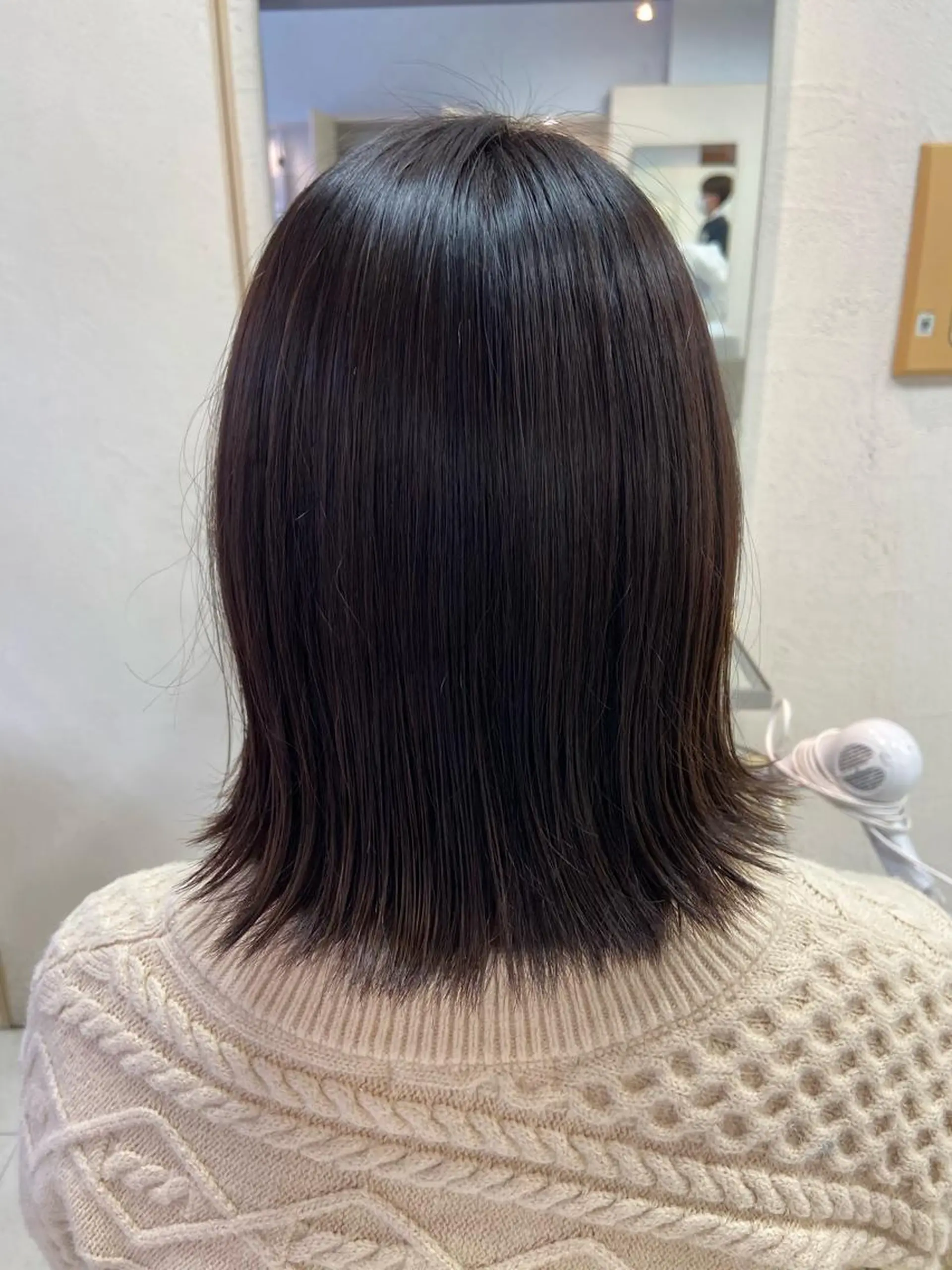 ショート カラー ブルーカラー パープルカラー 菊地 美憂のヘアスタイル