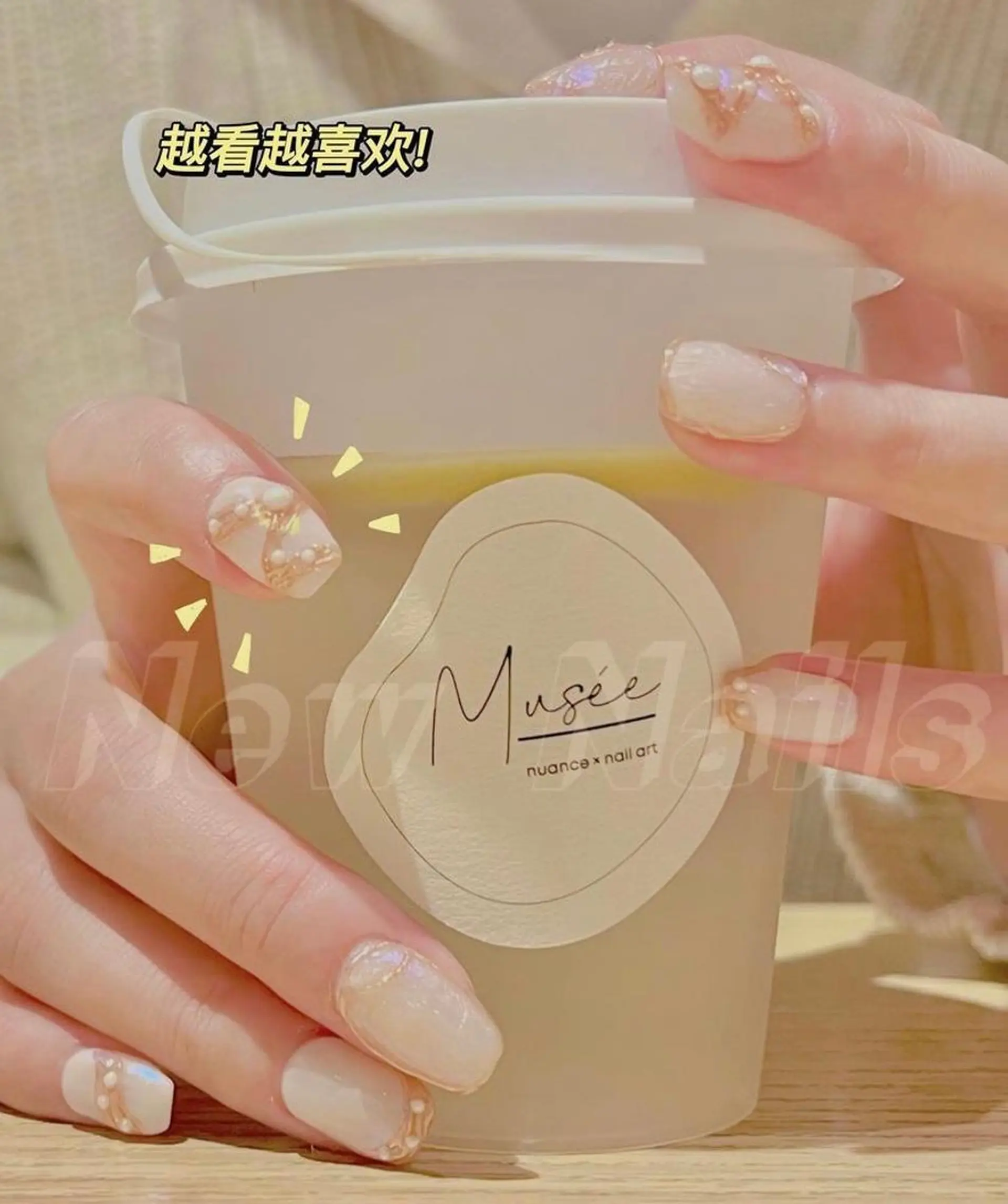 ネイル 冬ネイル musee art所属・Musee art 亀戸店のネイルデザイン