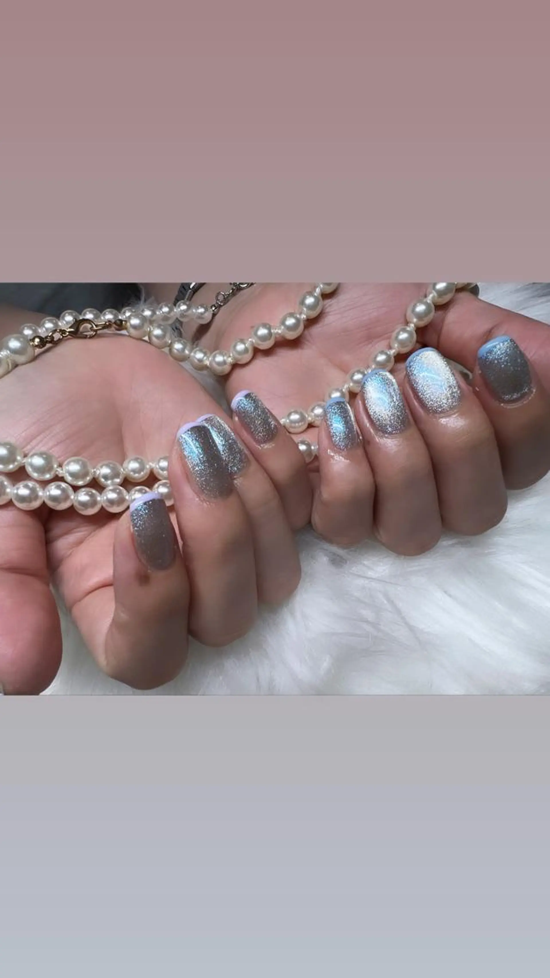 ネイル フレンチネイル マグネットネイル 88-nail. MAKIのネイルデザイン