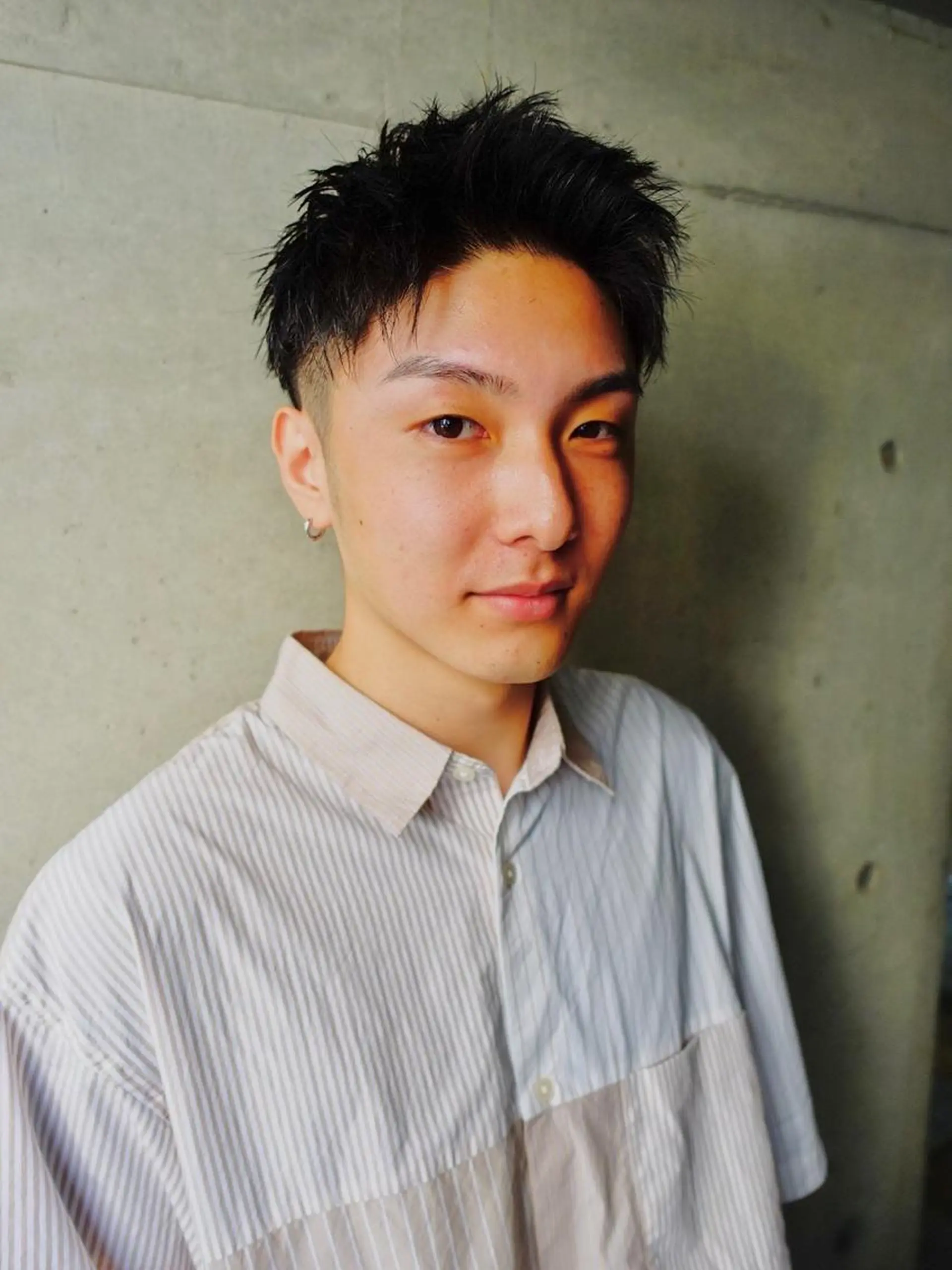 ショート メンズ スパイキーショート ショートヘア メンズ特化美容師 熊田 鼓汰郎のヘアスタイル