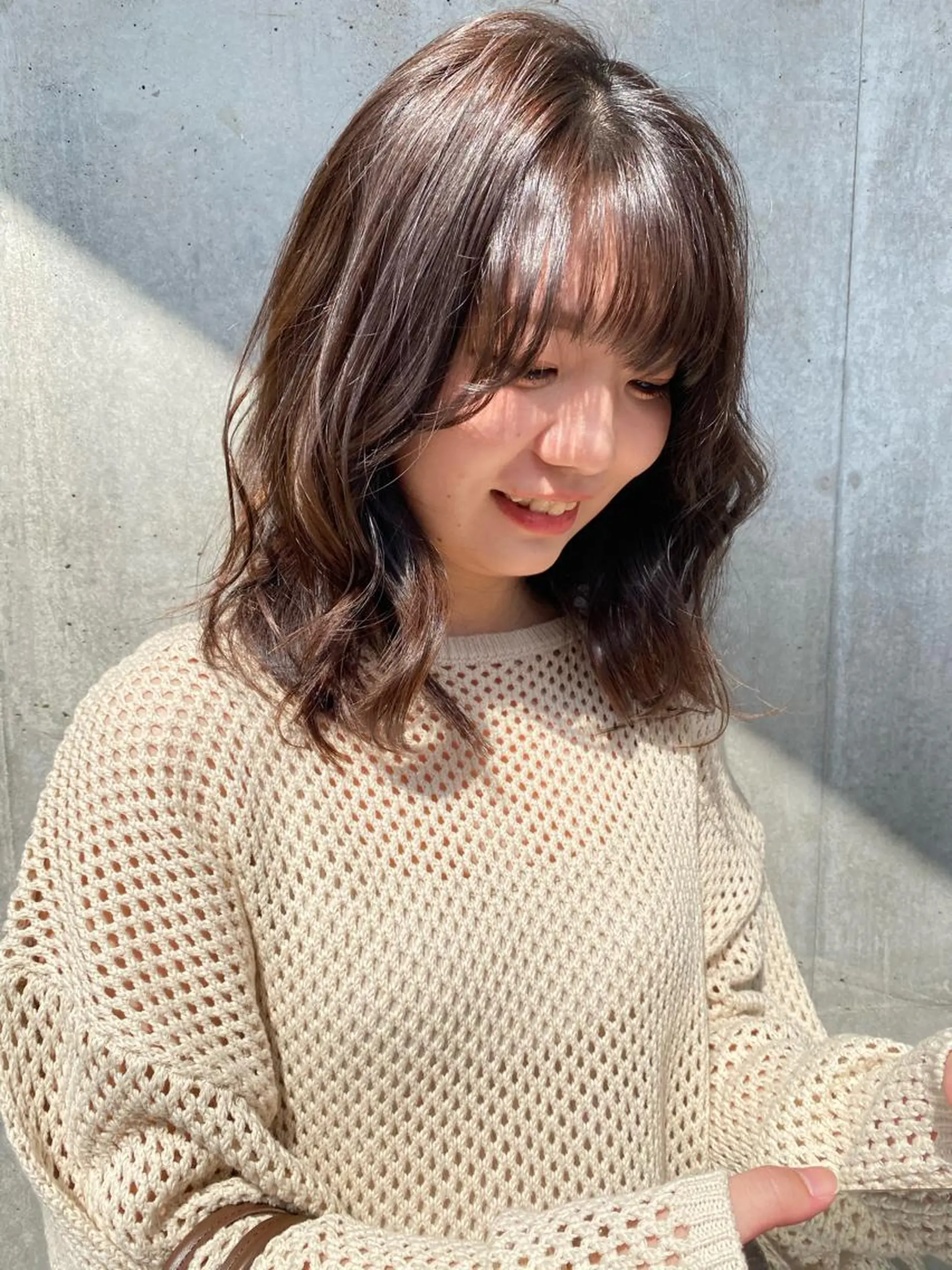 ミディアム les baladins du miroir所属・🍃YURI 🍃のヘアスタイル