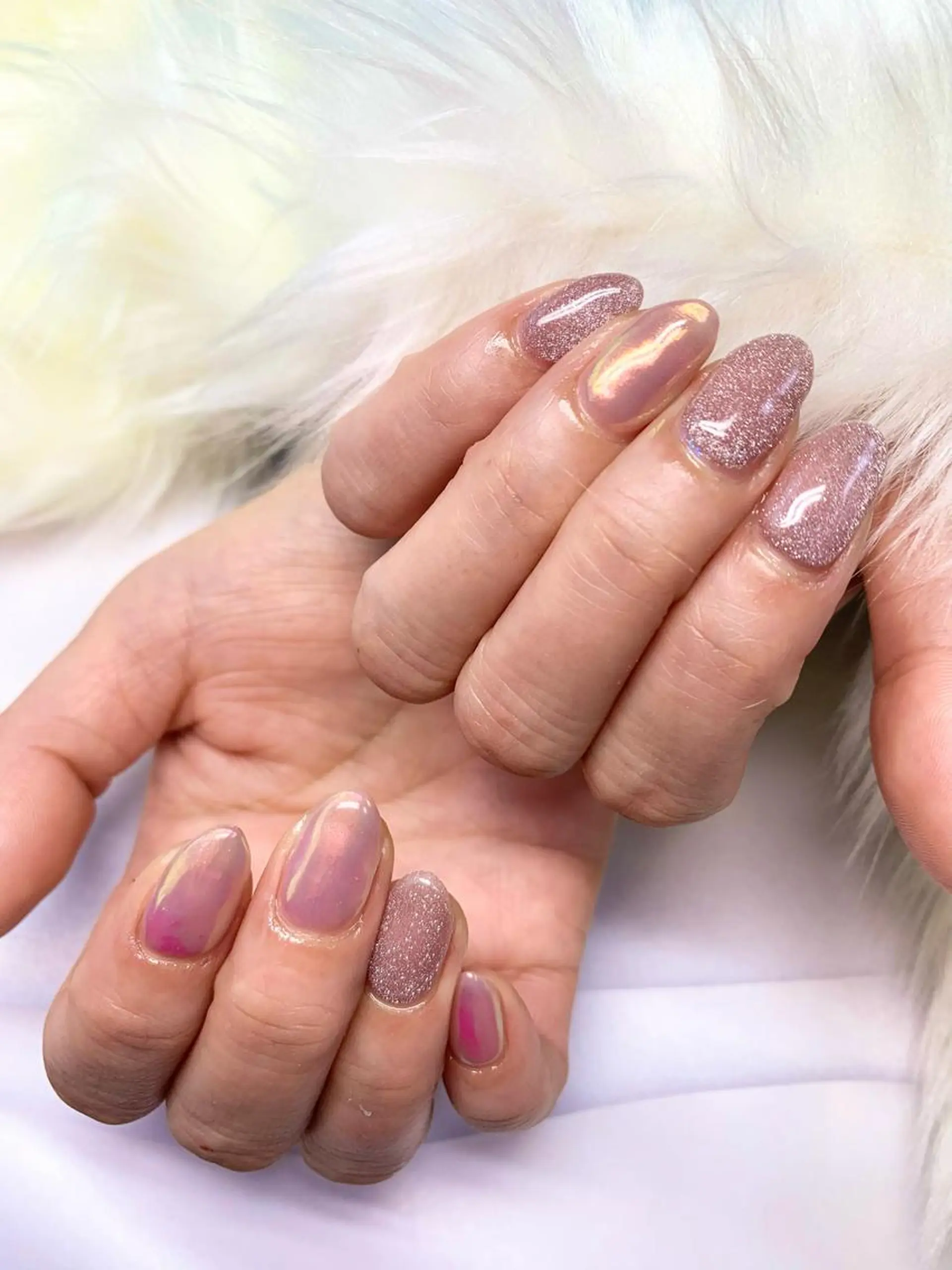 ネイル オーロラネイル マグネットネイル ハンドネイル 痩身/脱毛/ネイル HARUKAのエステ・リラクイメージ