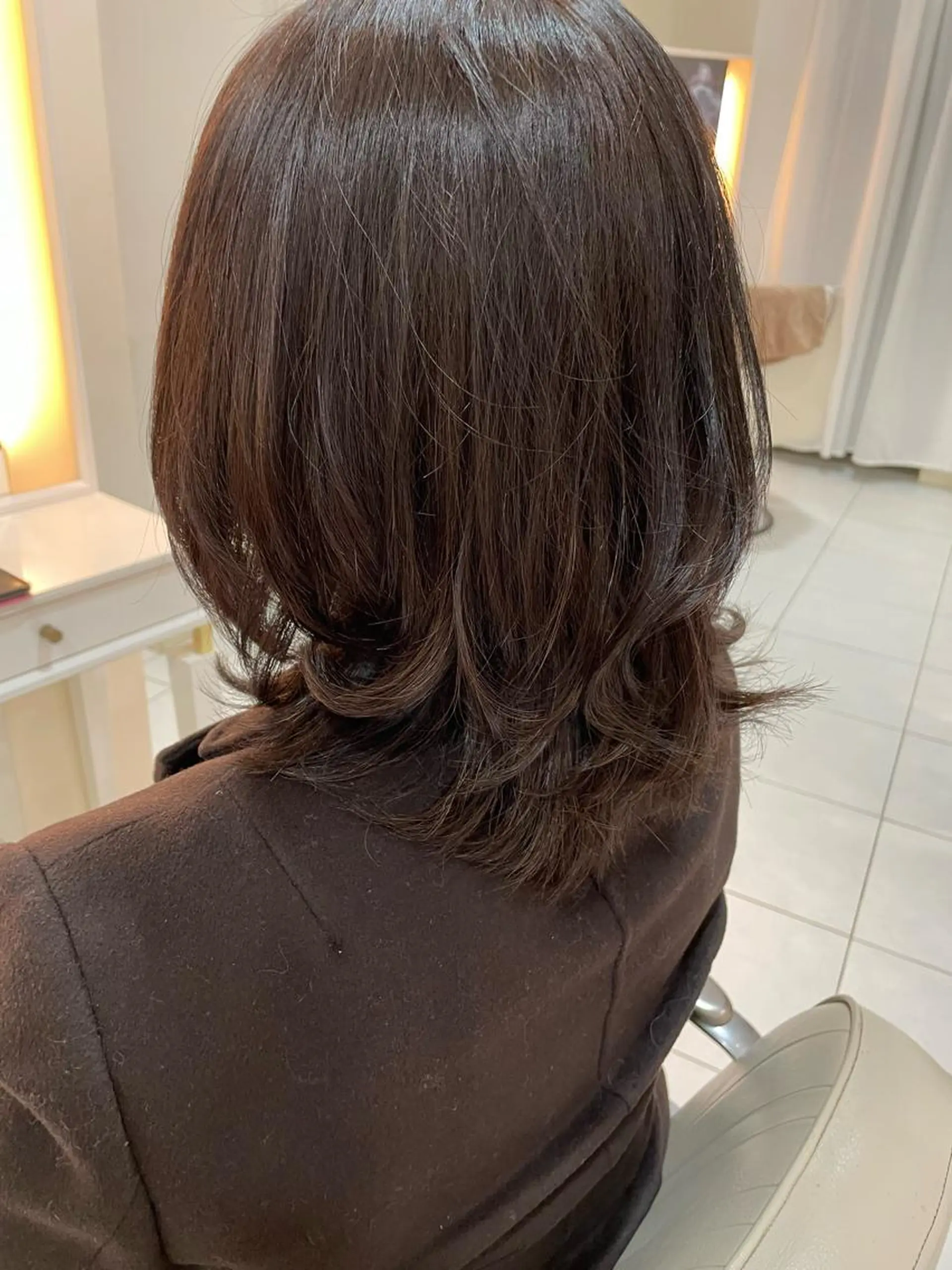 セミロング mai .のヘアスタイル