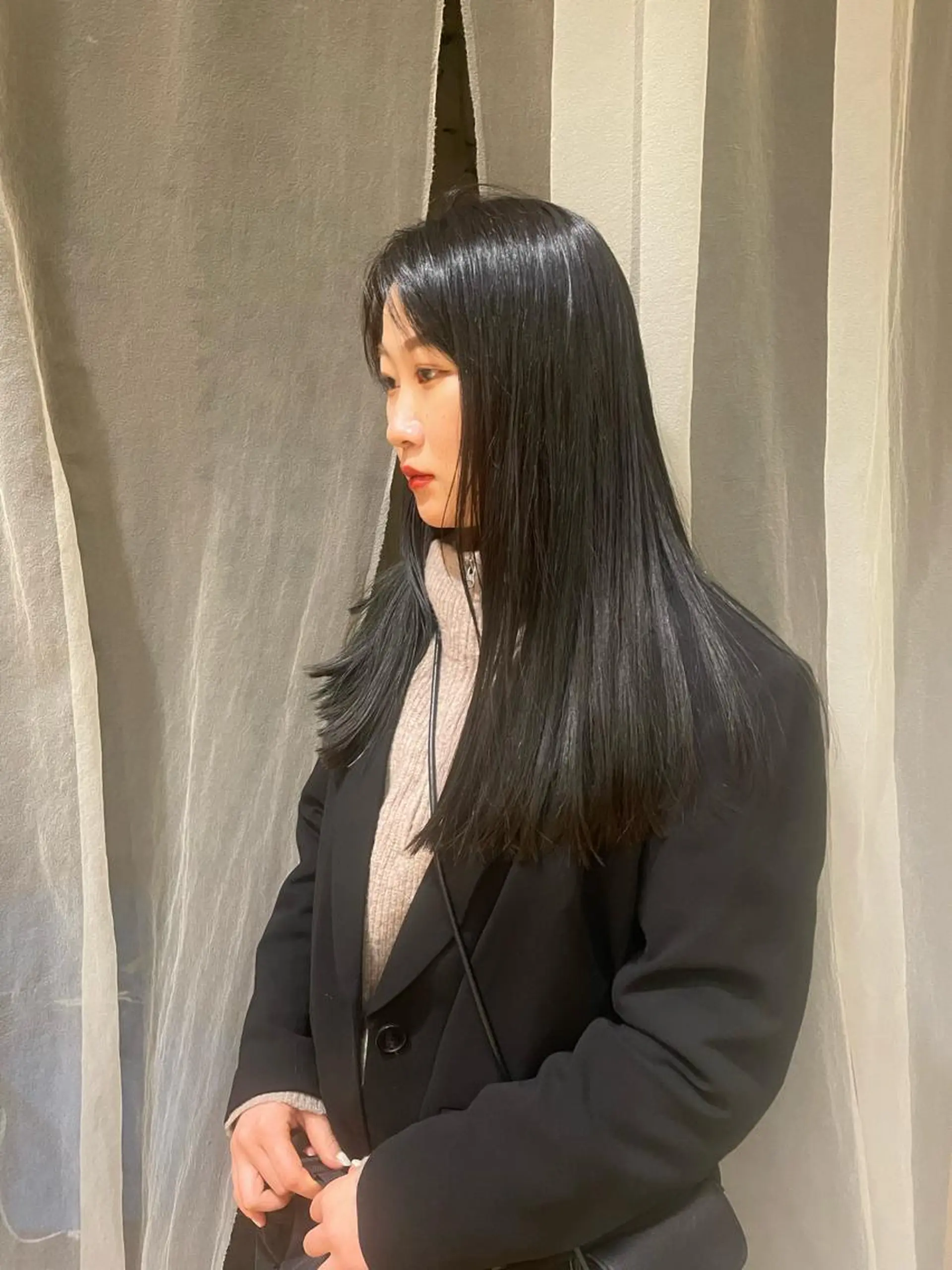 ロング ボブ/ショート 吉田竣のヘアスタイル