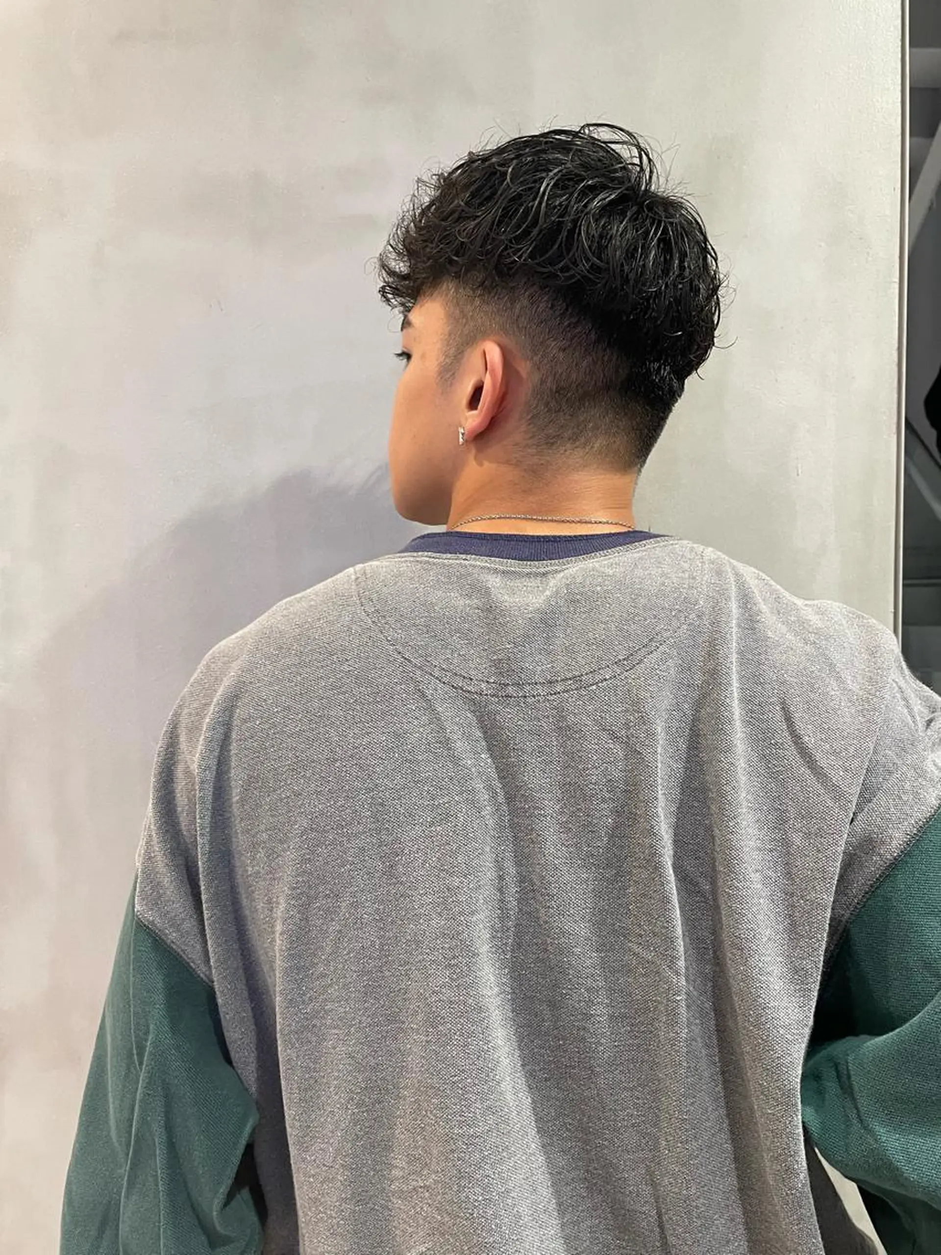 ショート 新宿メンズパーマ ヨモギダのヘアスタイル