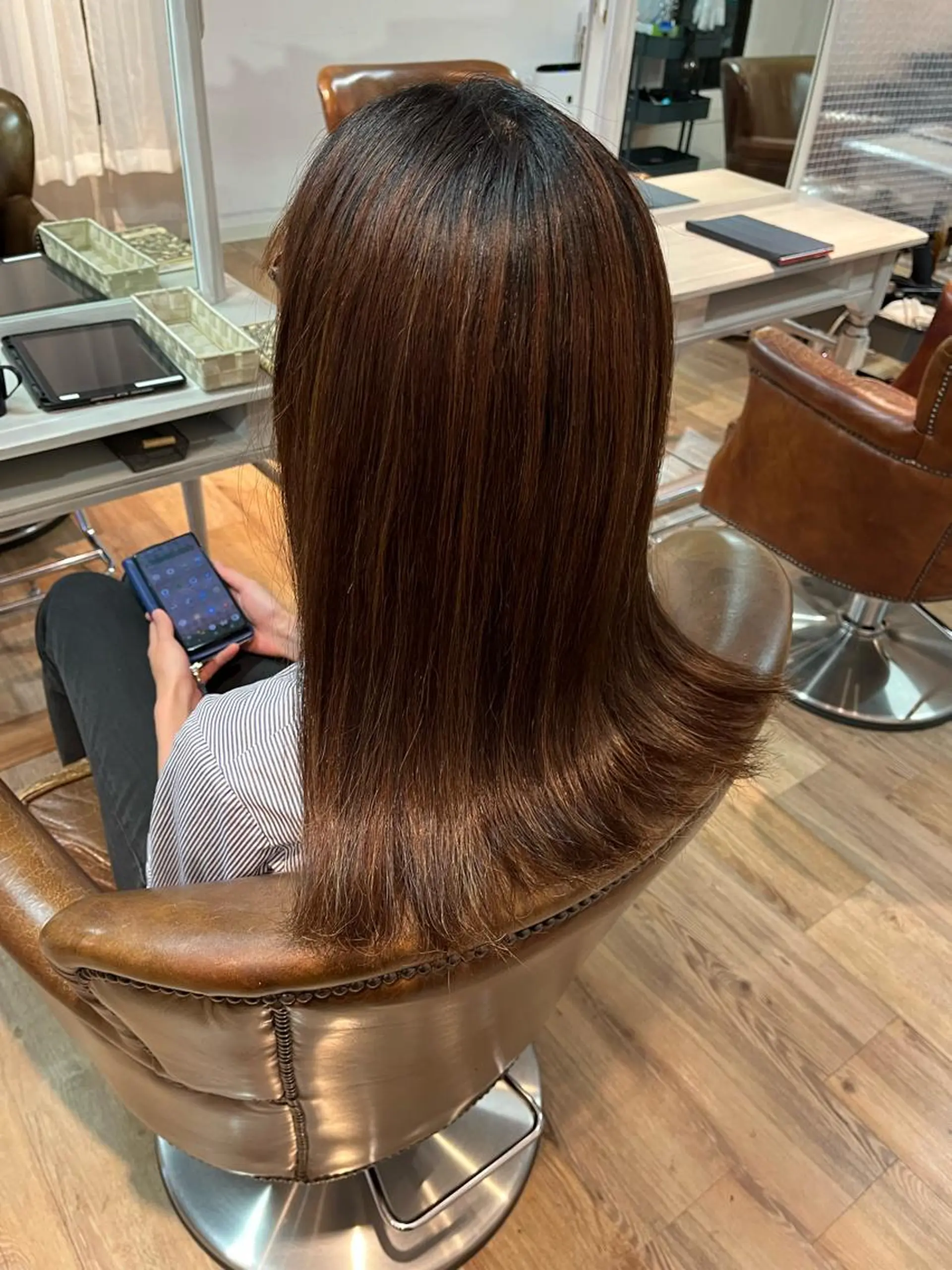 ロング ハイーンカラー/外国 人風カラー/ミノリのヘアスタイル