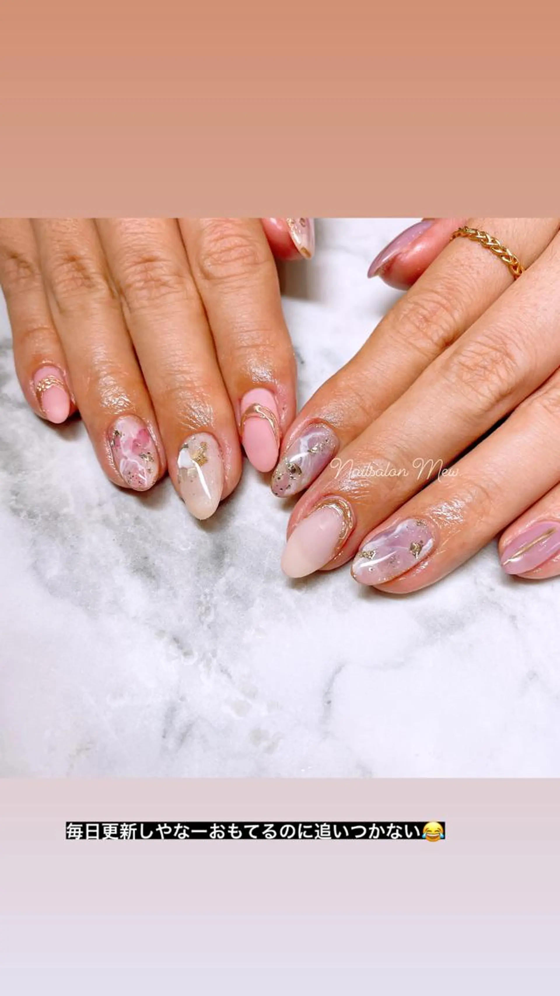 ネイル ハンドネイル Nailsalon Mew所属・Nailsalon Mew❤︎のネイルデザイン