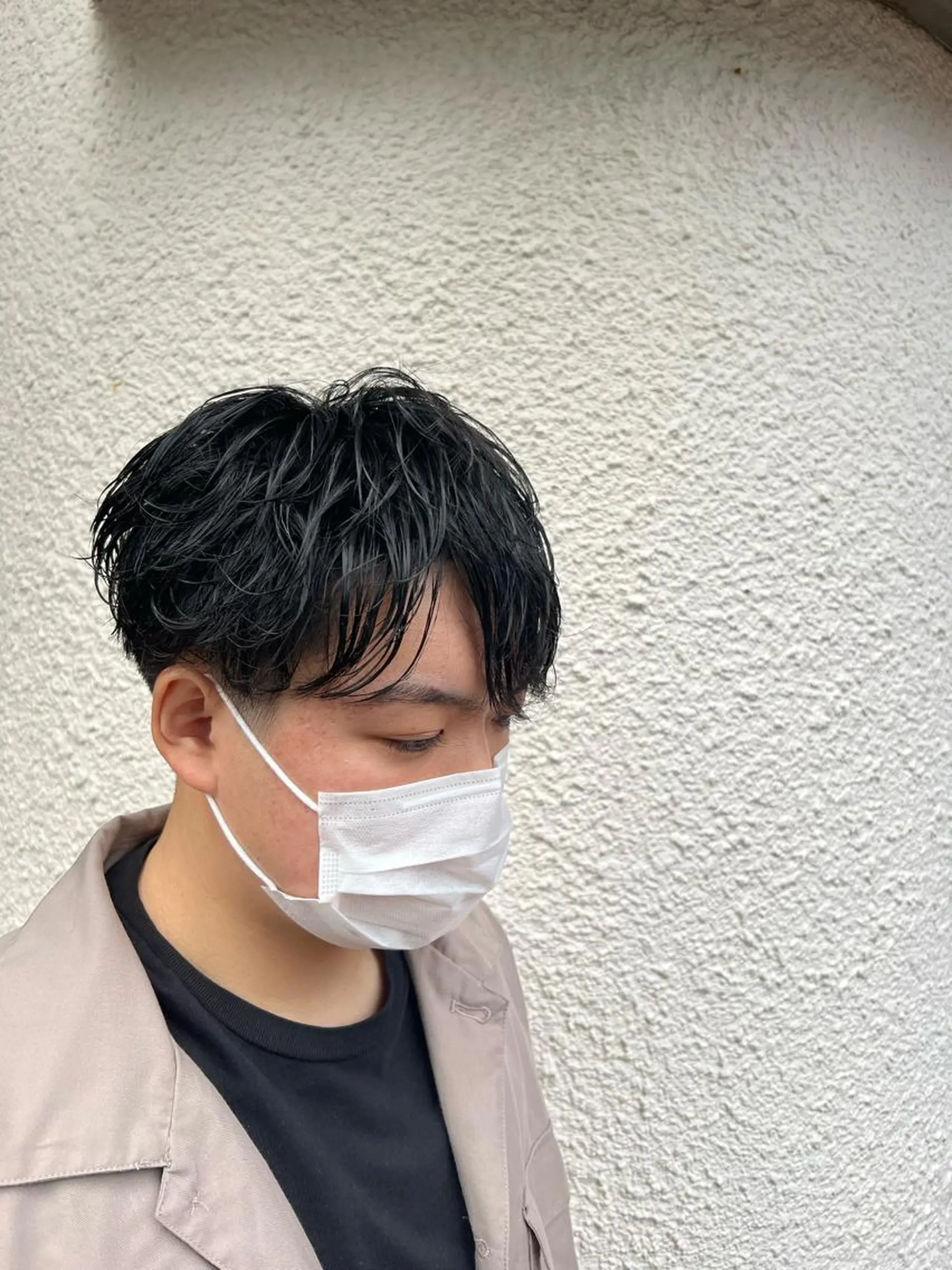 ショート パーマ メンズ メンズパーマ 茅ヶ崎パーマ特化/ スパイラル/ハルキのヘアスタイル