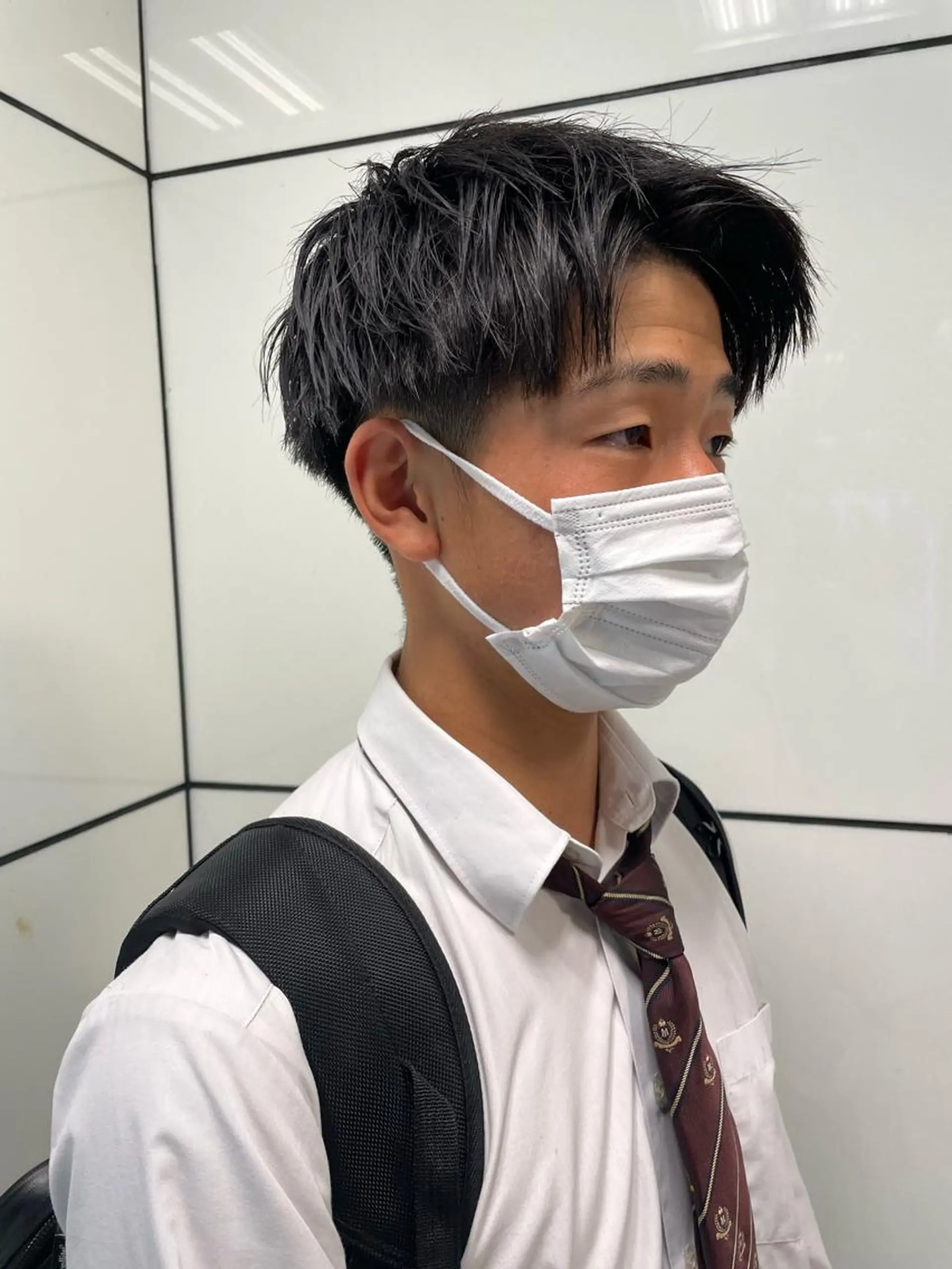 メンズ メンズハイトーン 学生（メンズ向け） メンズ/艶髪/カラー サクラ🌸のヘアスタイル