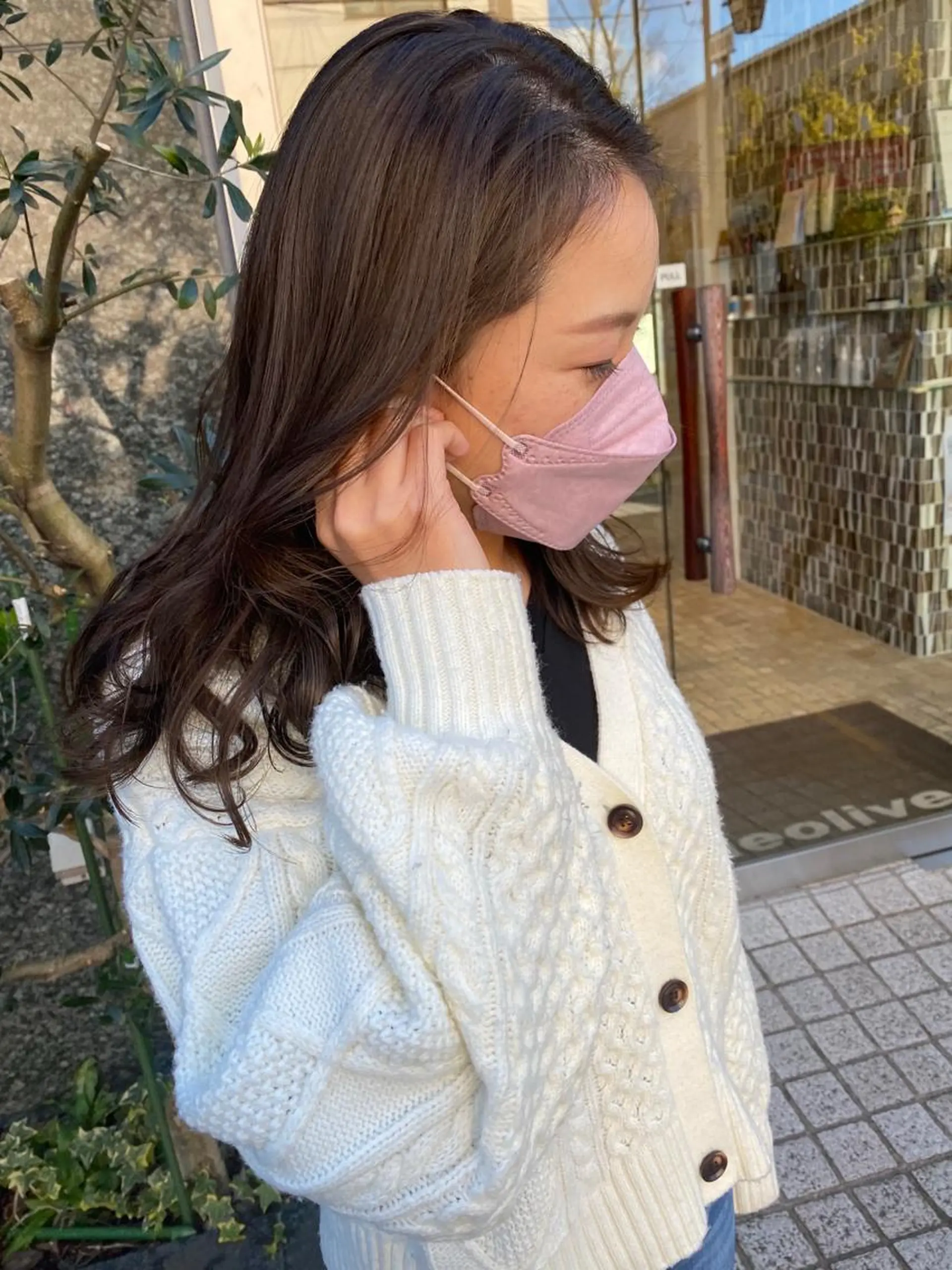 セミロング カラー ✴︎まえた さやか✴︎のヘアスタイル