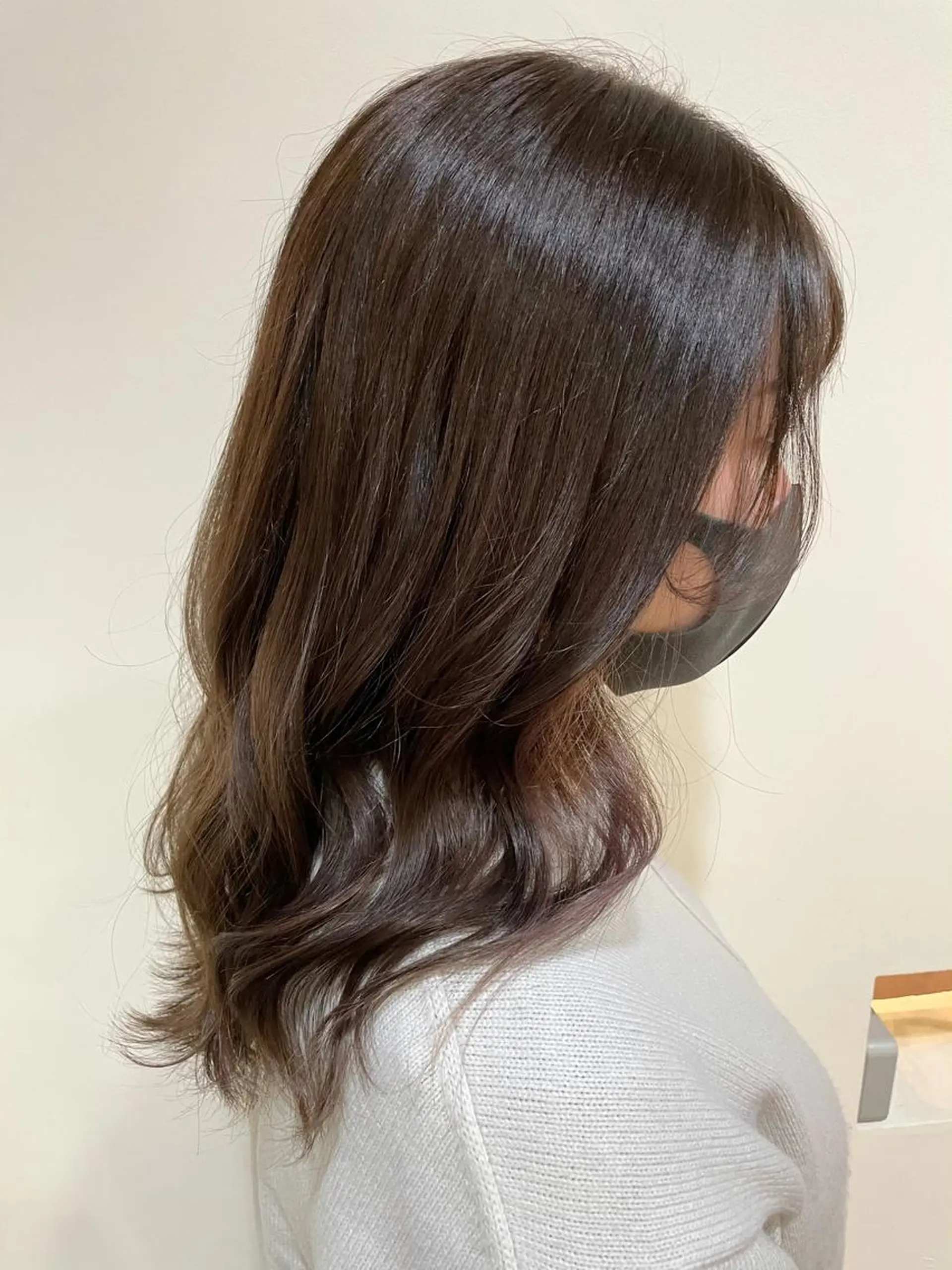 セミロング ヘアカラー ✨美髪サラ艶トレンド 橋柿 実紀✨のヘアスタイル