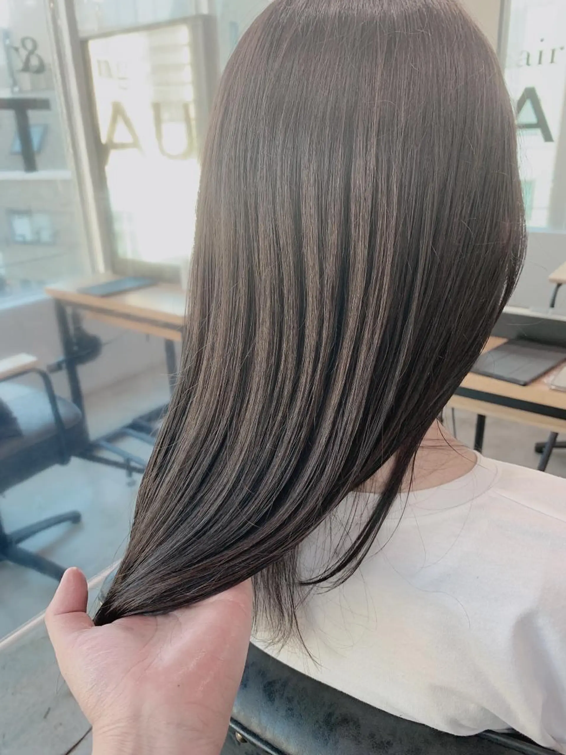 ロング カラー 宗近 拓磨のヘアスタイル