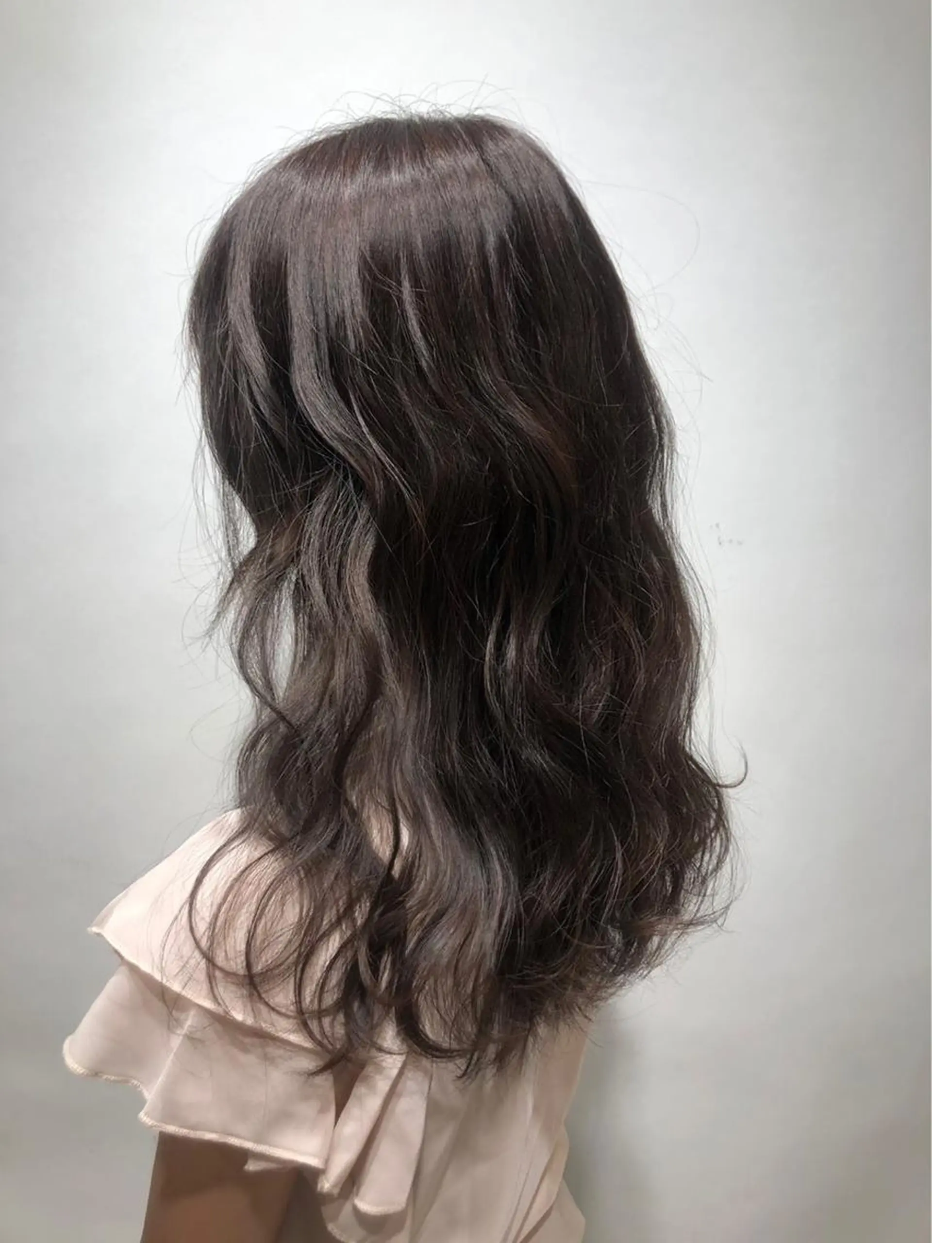 ロング カラー 髪質改善　SHEER.銀座所属・銀座　髪質改善 ハシモトリュウタのヘアスタイル