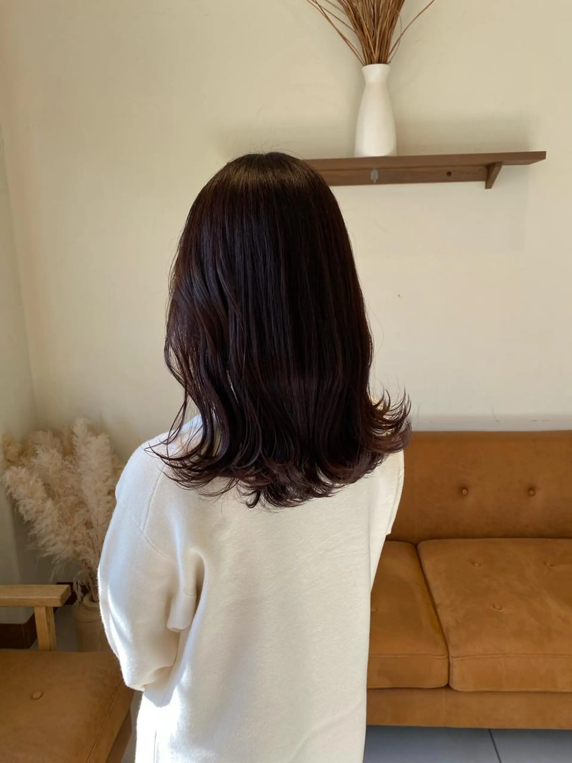 セミロング カラー AffECTION 大曽根店所属・村岡 未悠のヘアスタイル