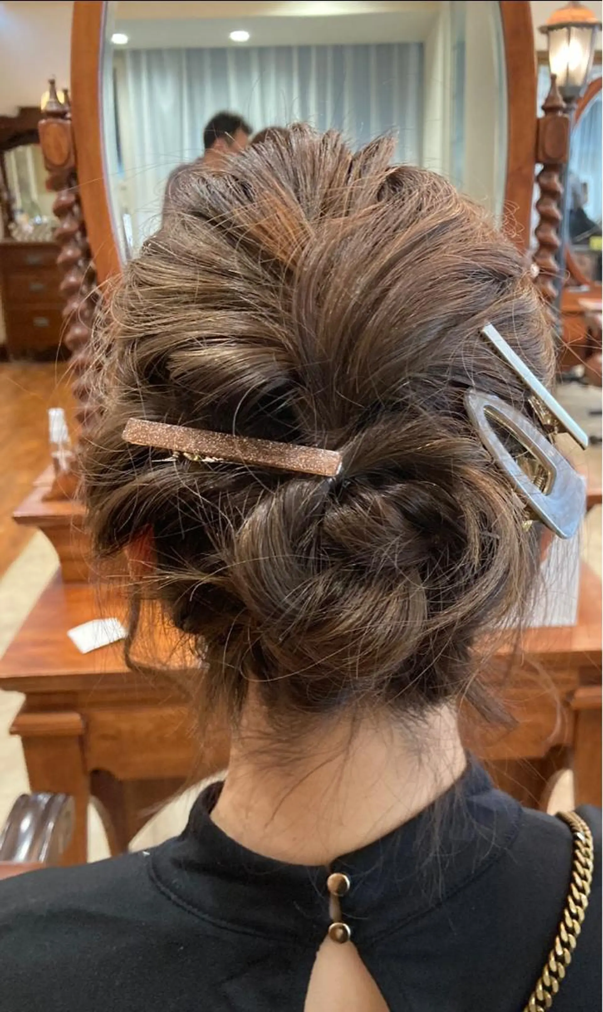 ミディアム ヘアセット OVER  SEAオーバーシー所属・森 陽子のマツエク・マツパデザイン