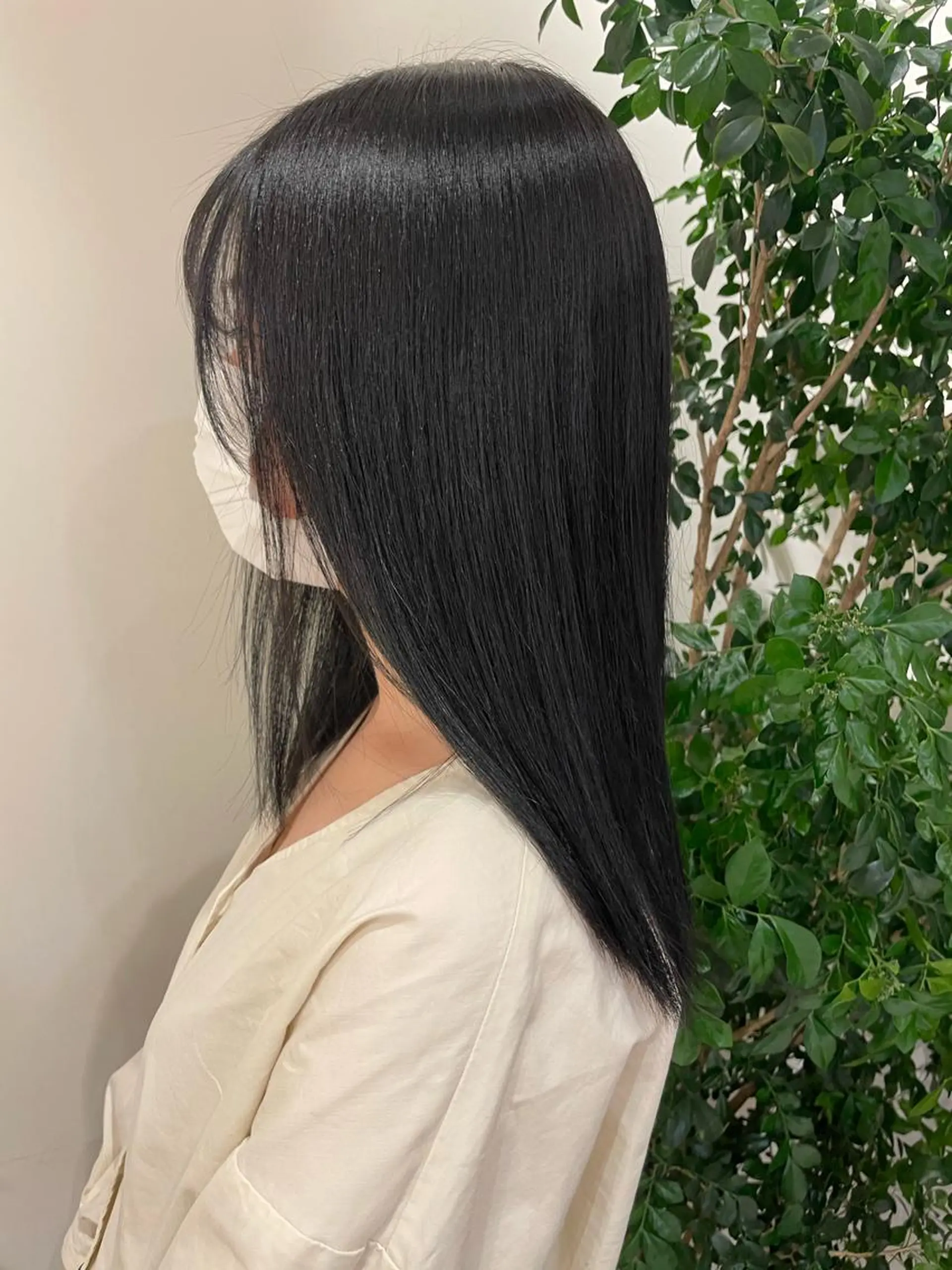 カラー 透明感カラー 若月 あやかのヘアスタイル