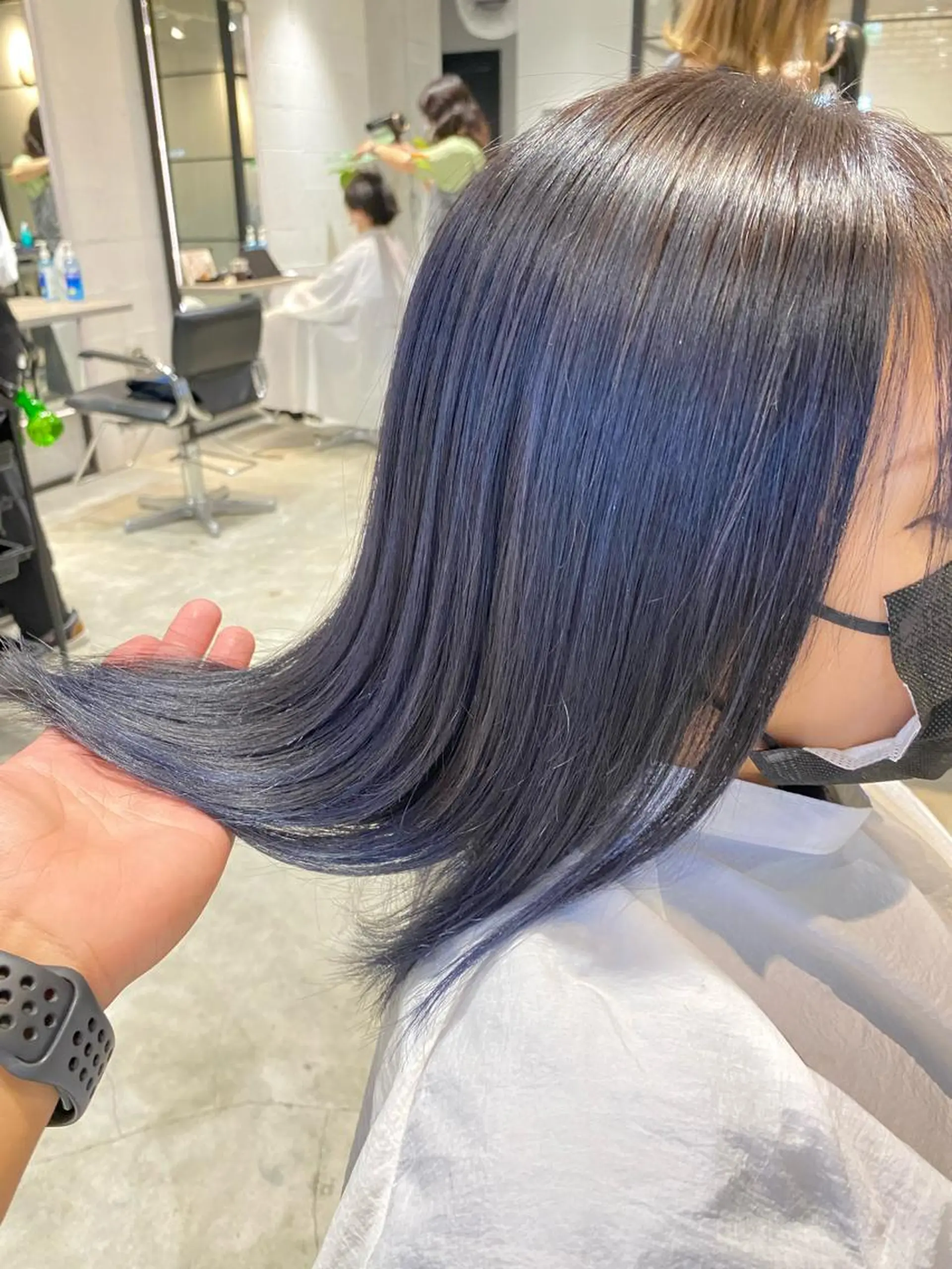 ミディアム 髪質改善/縮毛矯正 レイヤー/松川匠のヘアスタイル