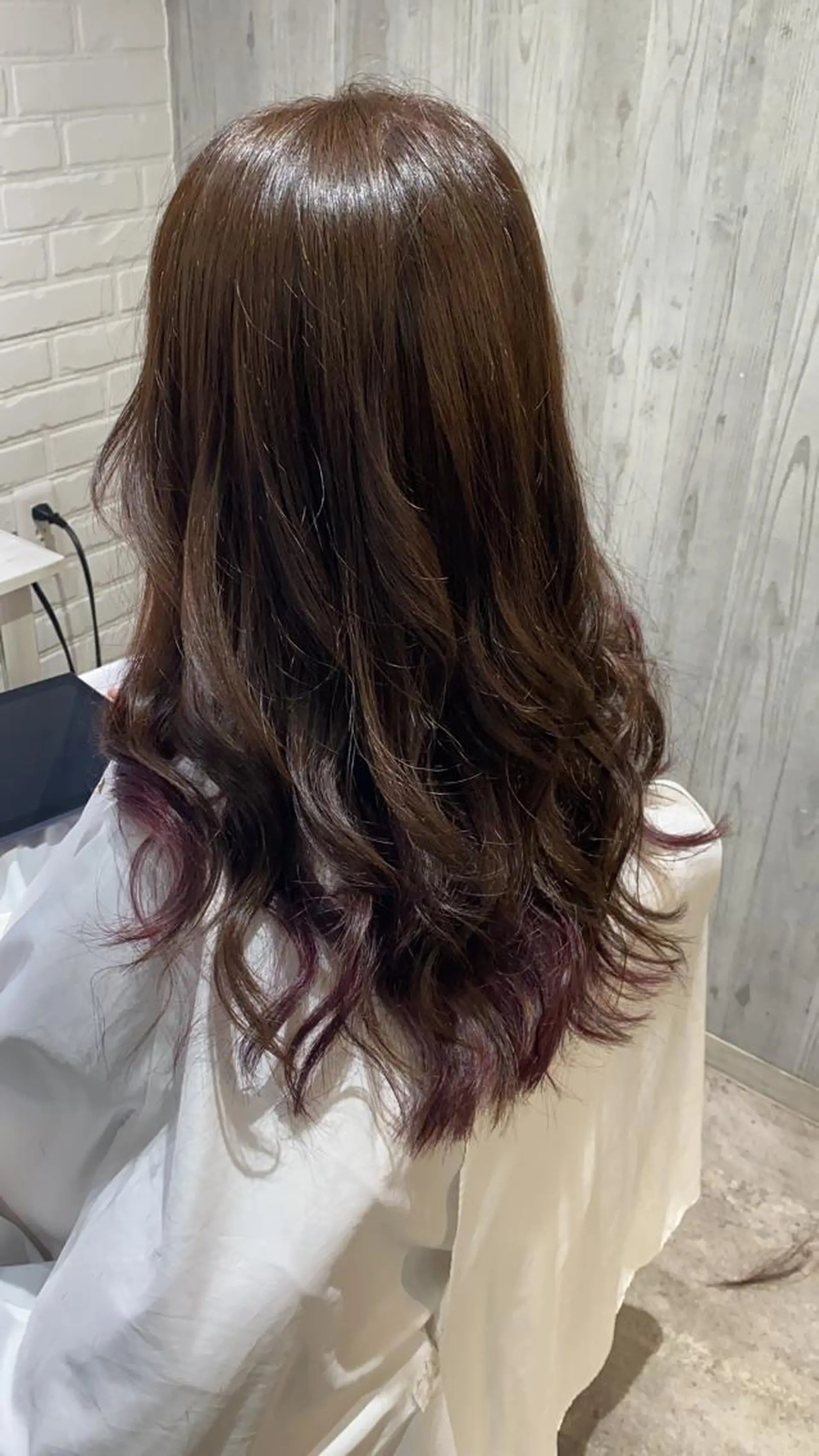 ロング カラー Renatus店長 金子裕美のヘアスタイル