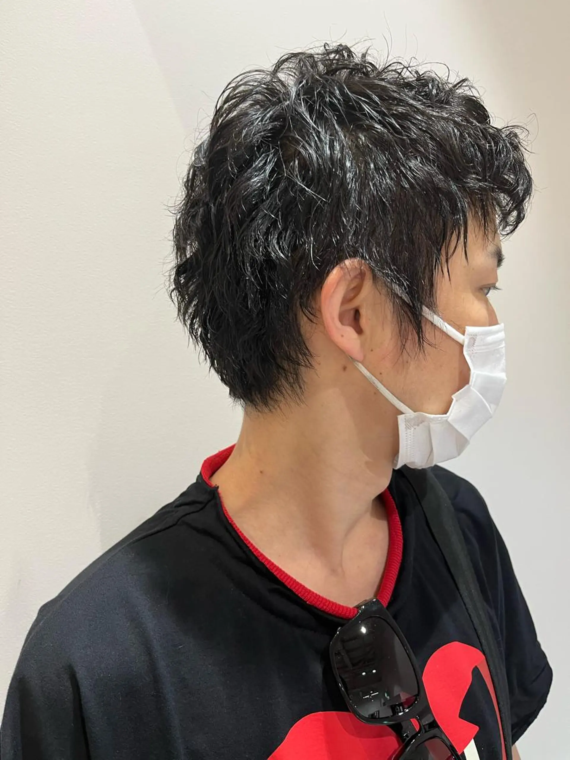 ショート パーマ メンズ ニュアンスヘア☆樋口 希世☆のヘアスタイル