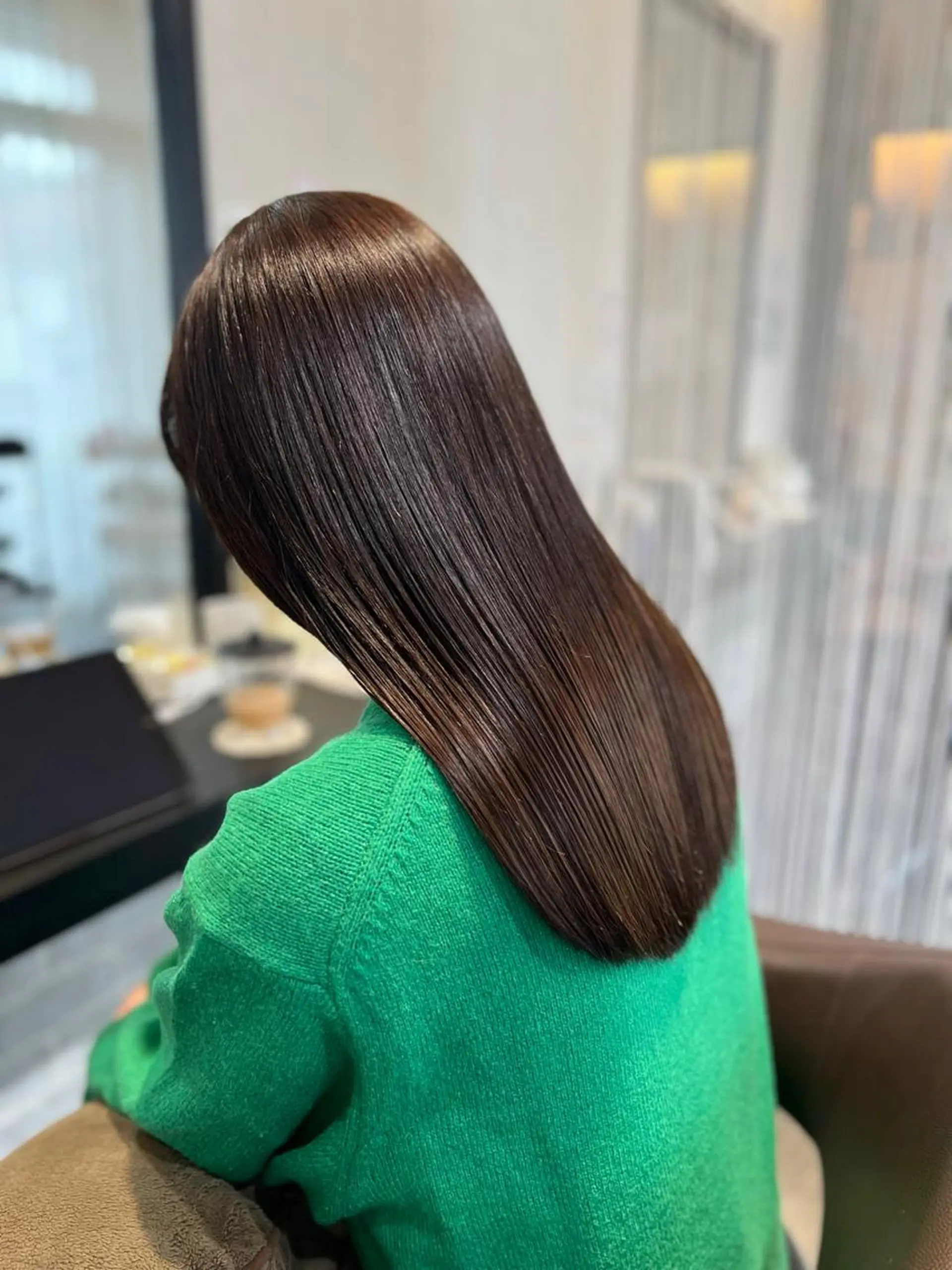 ロング カット トリートメント 川村 綾のヘアスタイル