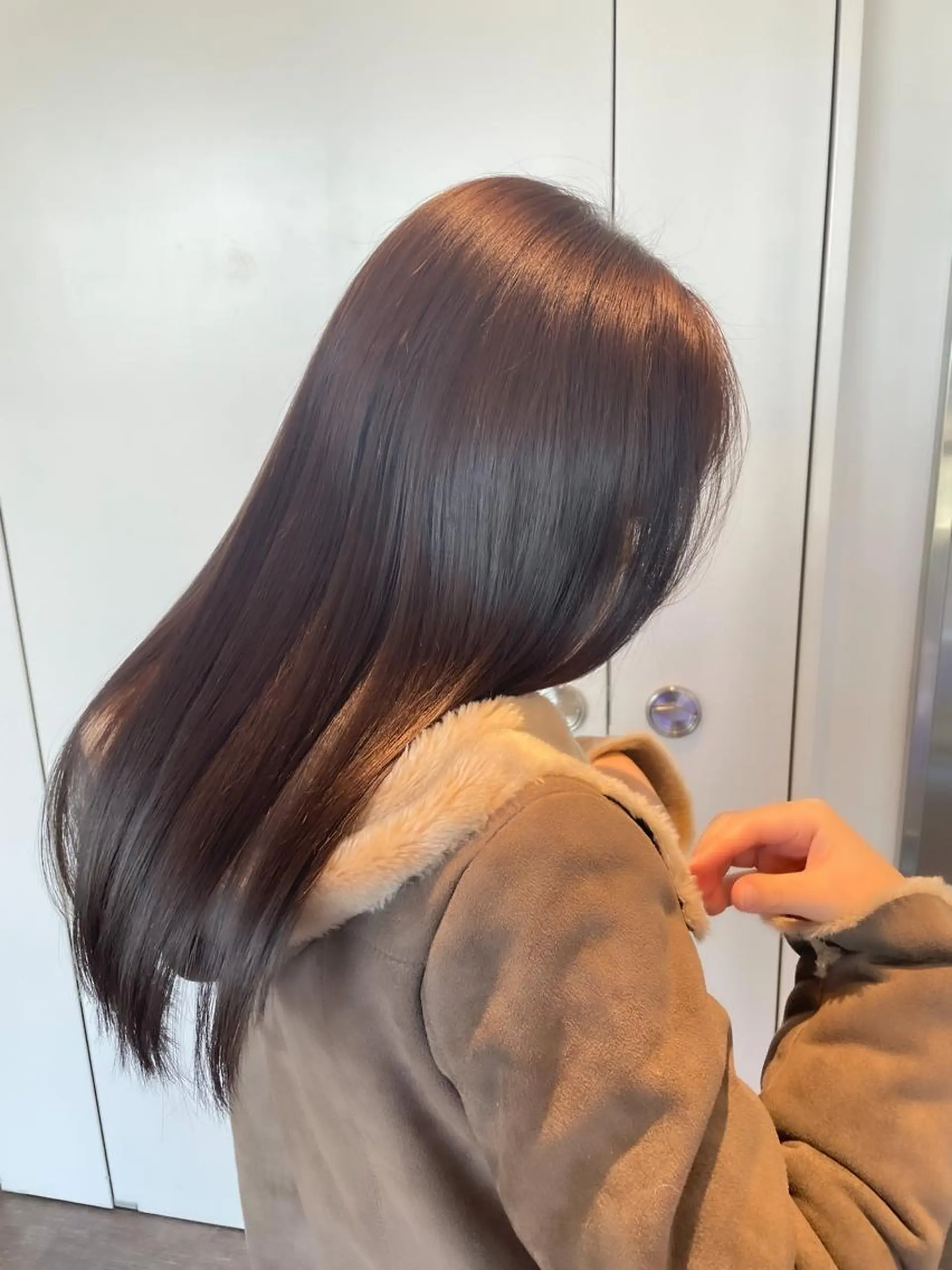 ミディアム カラー ヘアアレンジ アイブロウ ミニボブ/ブリーチ 🌈MISATOのヘアスタイル