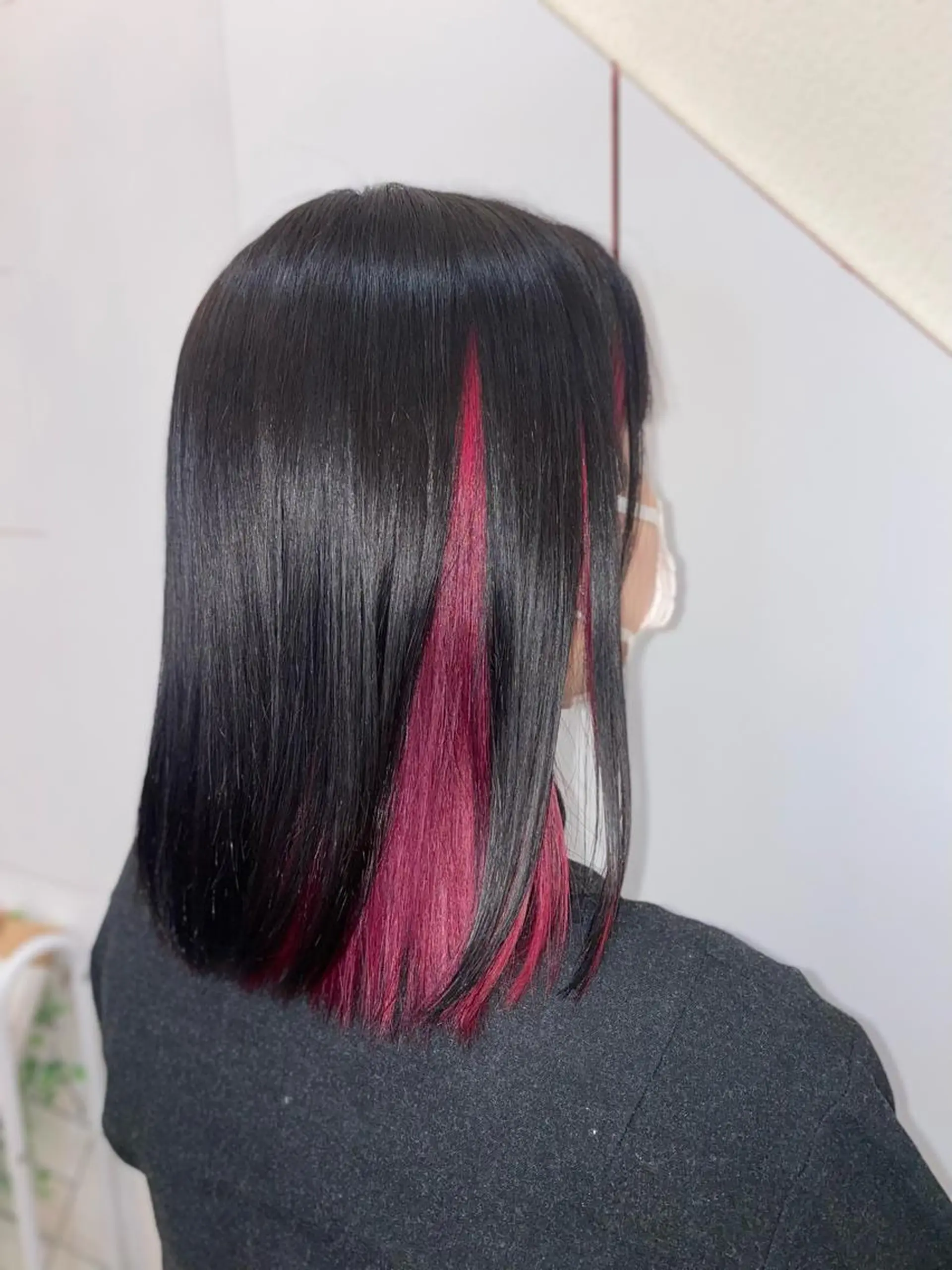 ミディアム ヘアカラー ゆぴ☾‪/推しカラー /ハイトーンのヘアスタイル