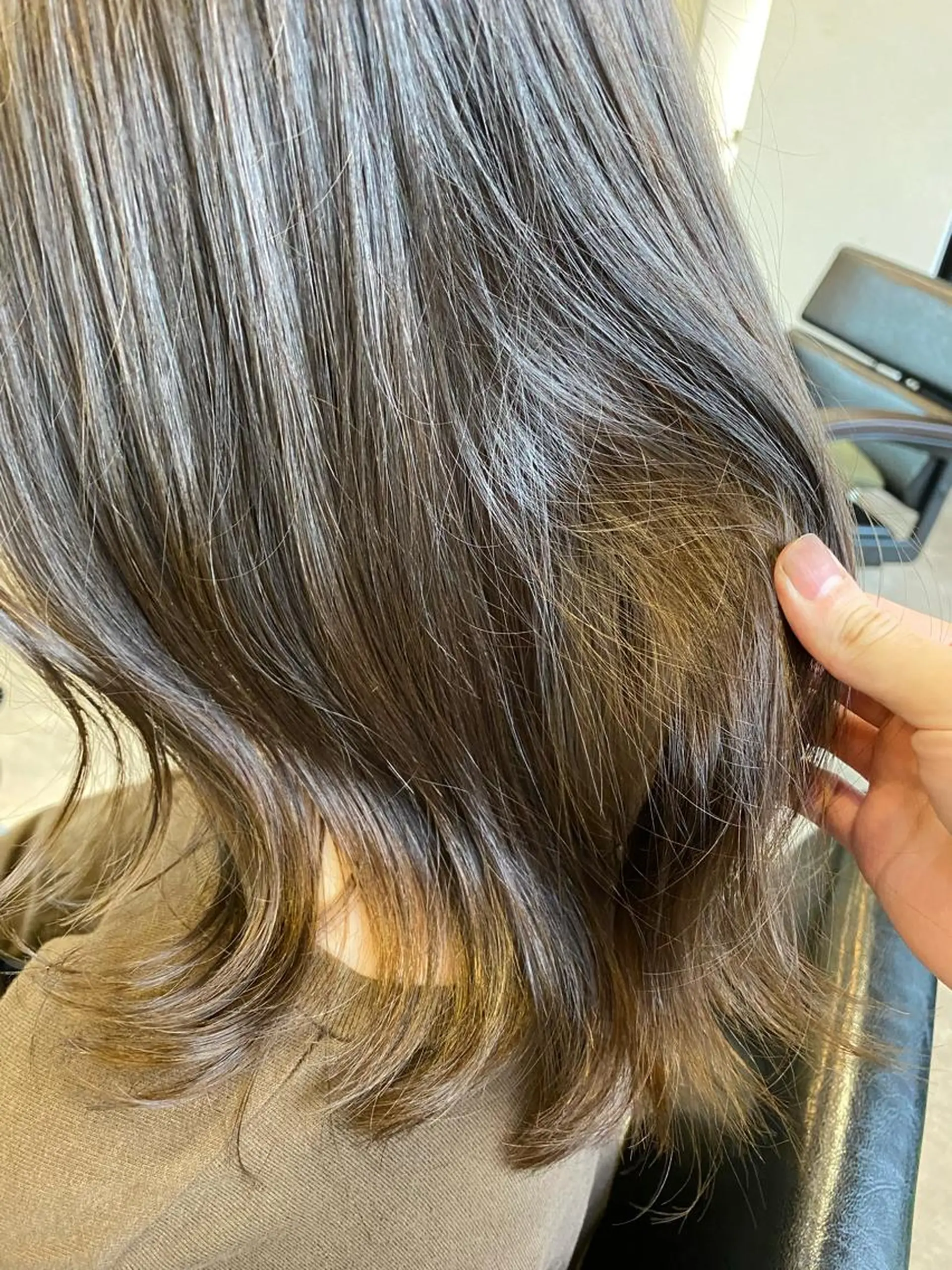 セミロング 🟢NEGi🟣 🫧髪質改善のヘアスタイル