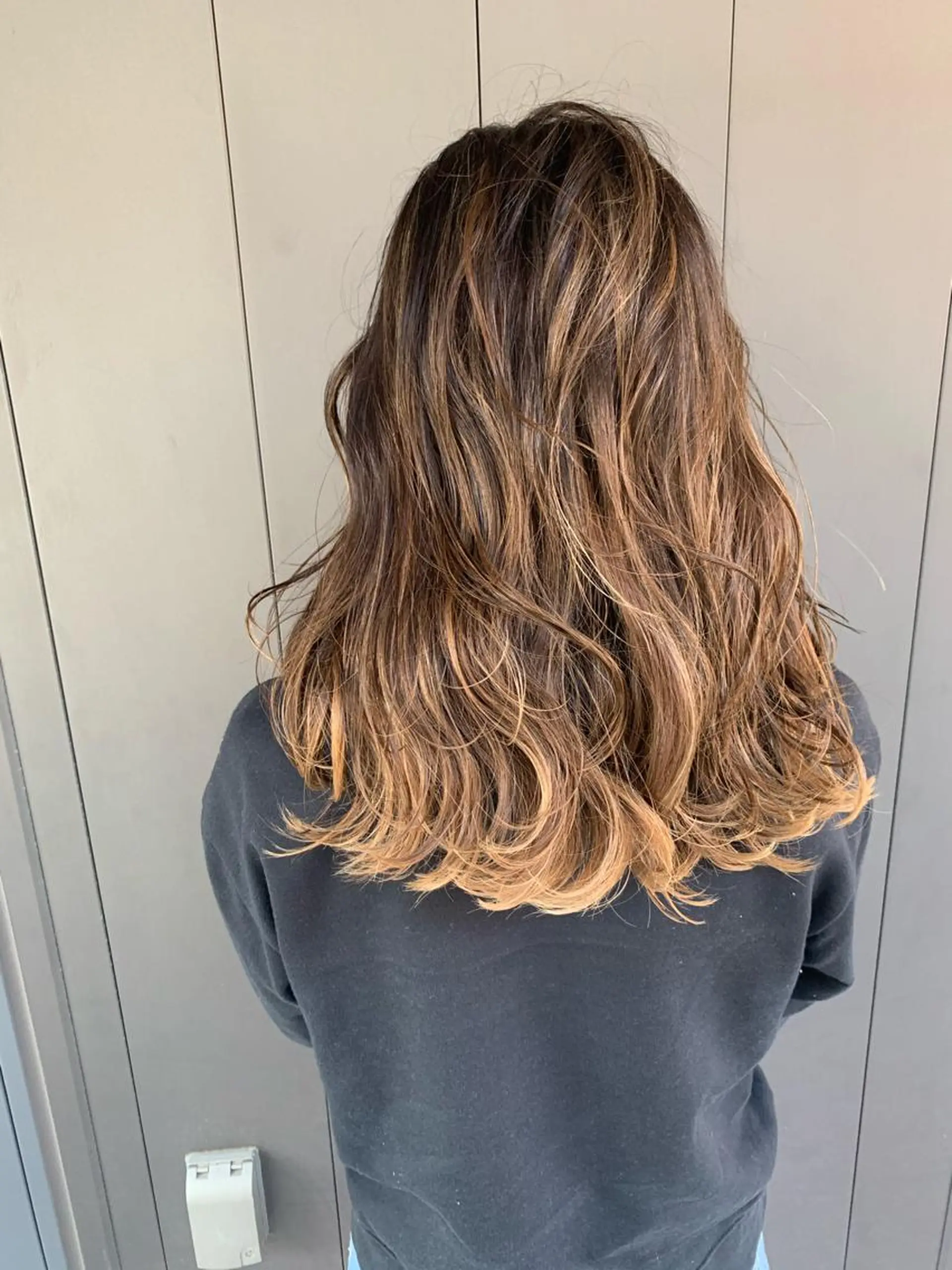 セミロング toki所属・ＳＨＵ ＮＴＡのヘアスタイル