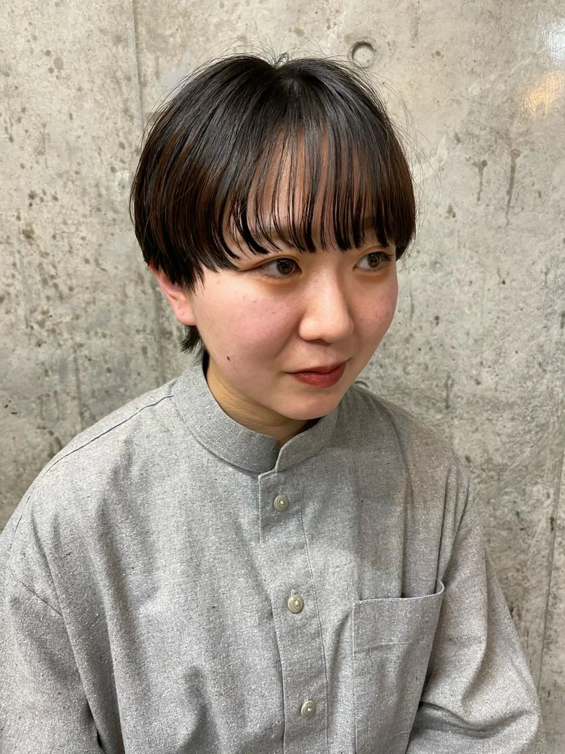 ショート ウルフカット カット ヘアカラー トリートメント ヘアセット 透明感🫧半個室 yukaのヘアスタイル