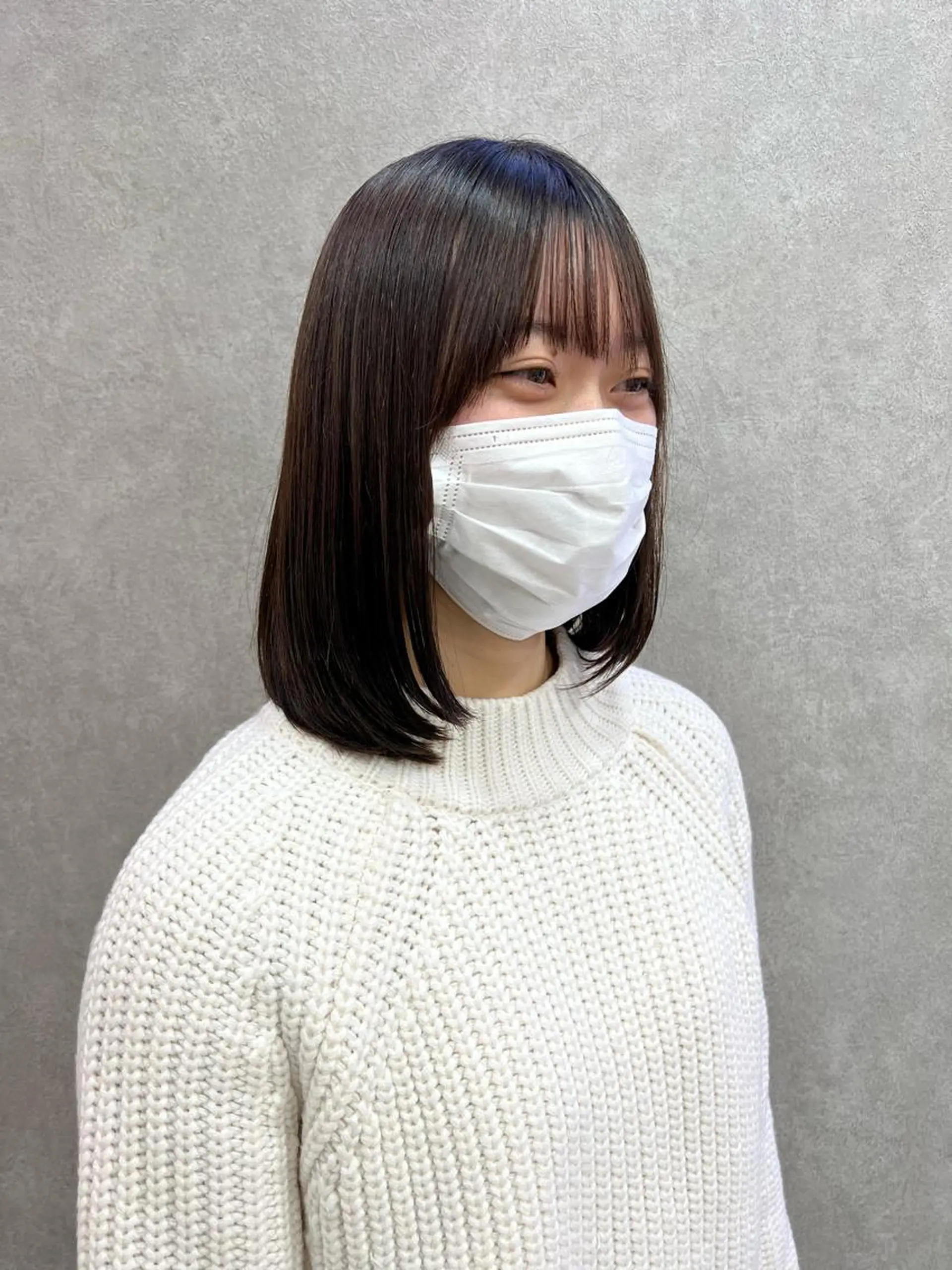 ミディアム レイヤーカット ローレイヤー Haney所属・🐝Haney .haruka🐝のヘアスタイル