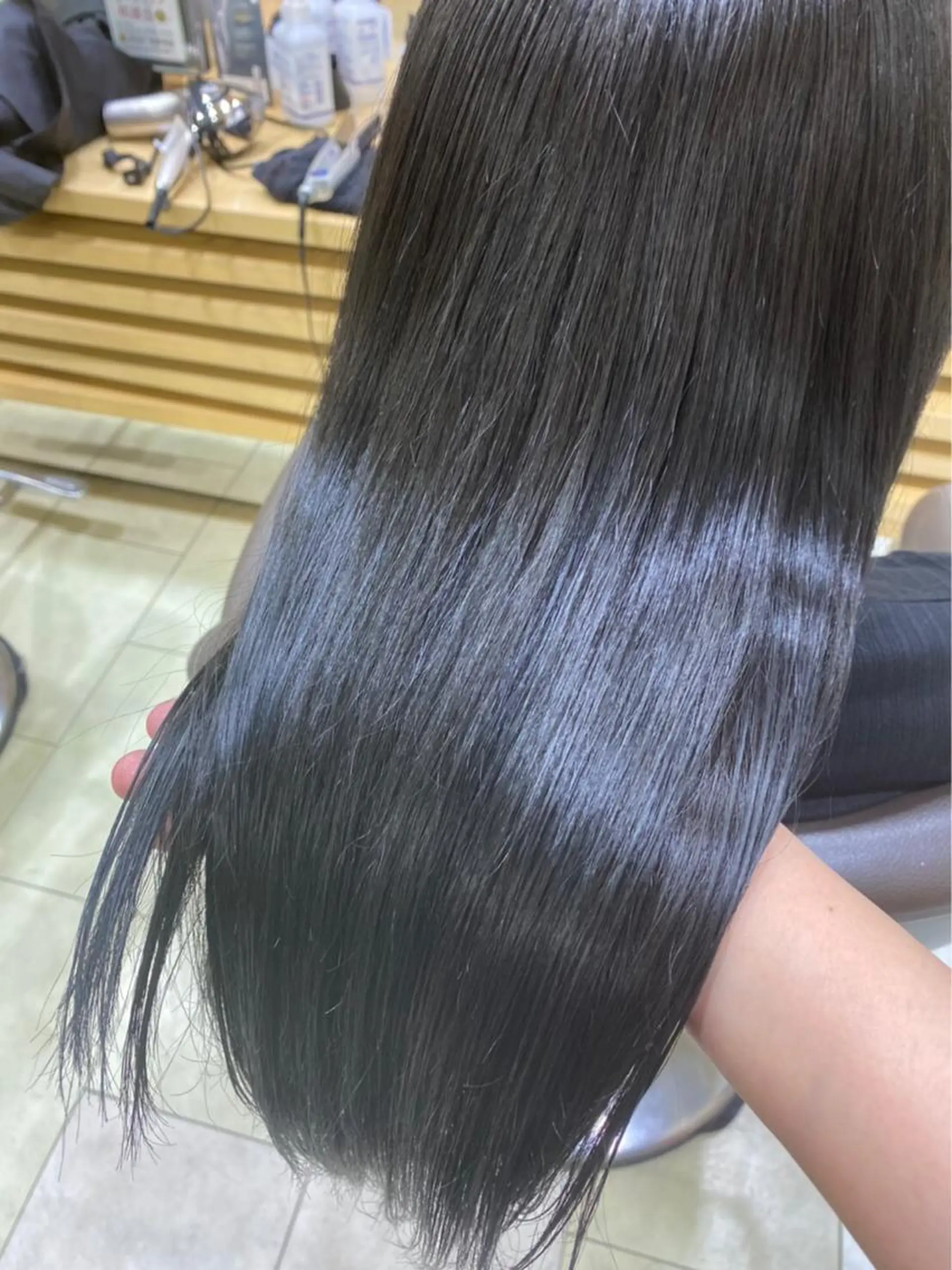 ロング 髪質改善 ロング トリートメント 艶髪カラー🫧 髪質改善🪽萩原のヘアスタイル