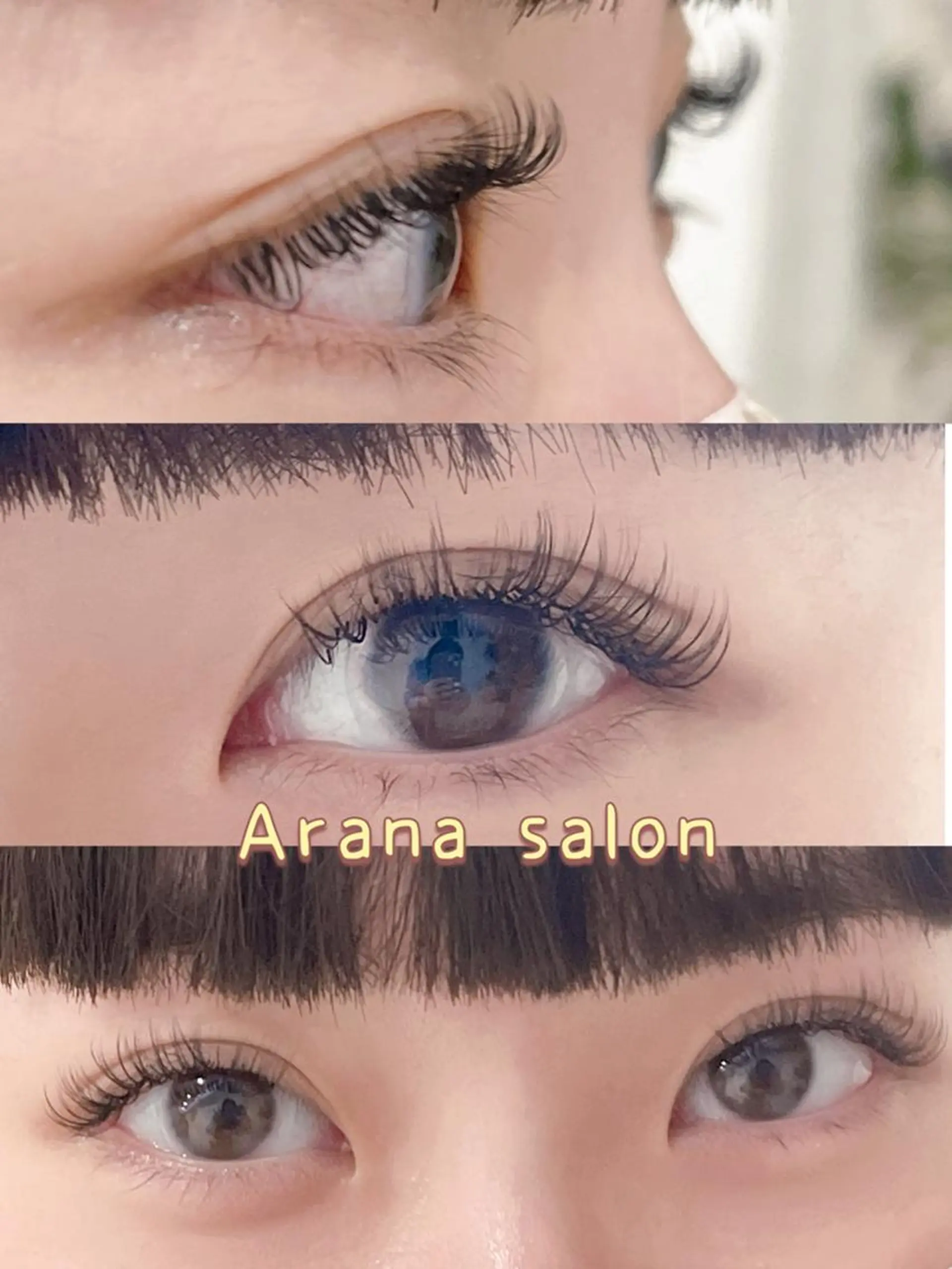 マツエク・マツパ Aranasalon 池袋店のマツエク・マツパデザイン