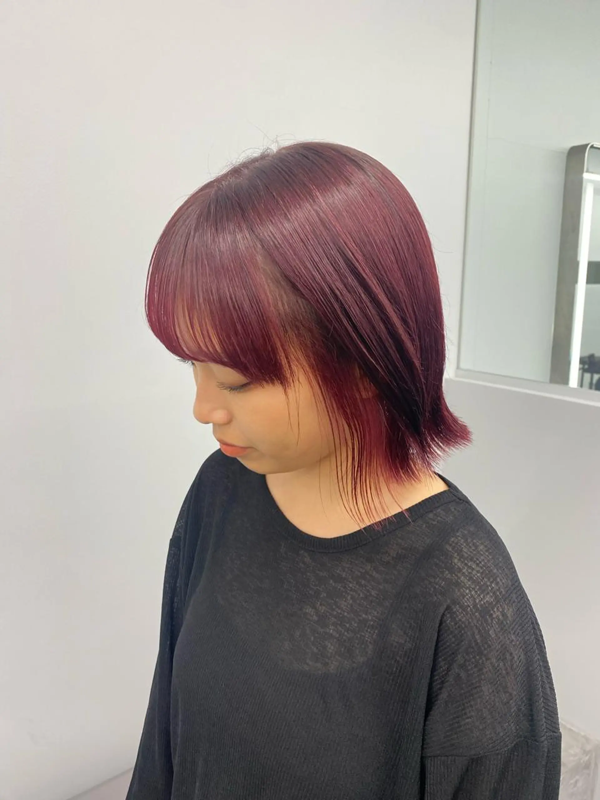 ミディアム ヘアカラー ROCCO3rd / りんなのヘアスタイル