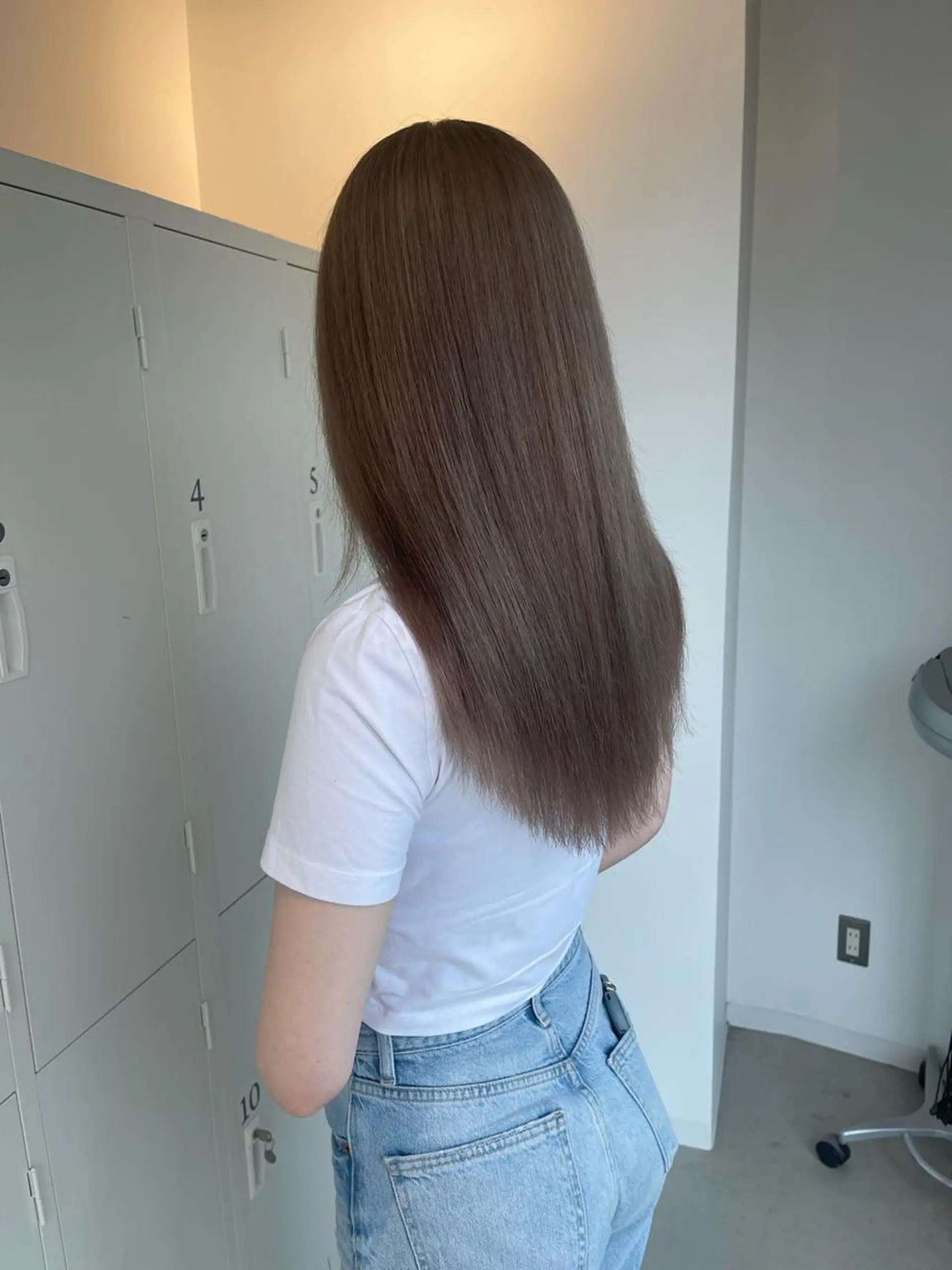 ロング カラー ヘアカラー トリートメント 店長　MANAMI ／ブリーチ／骨格ボブのヘアスタイル