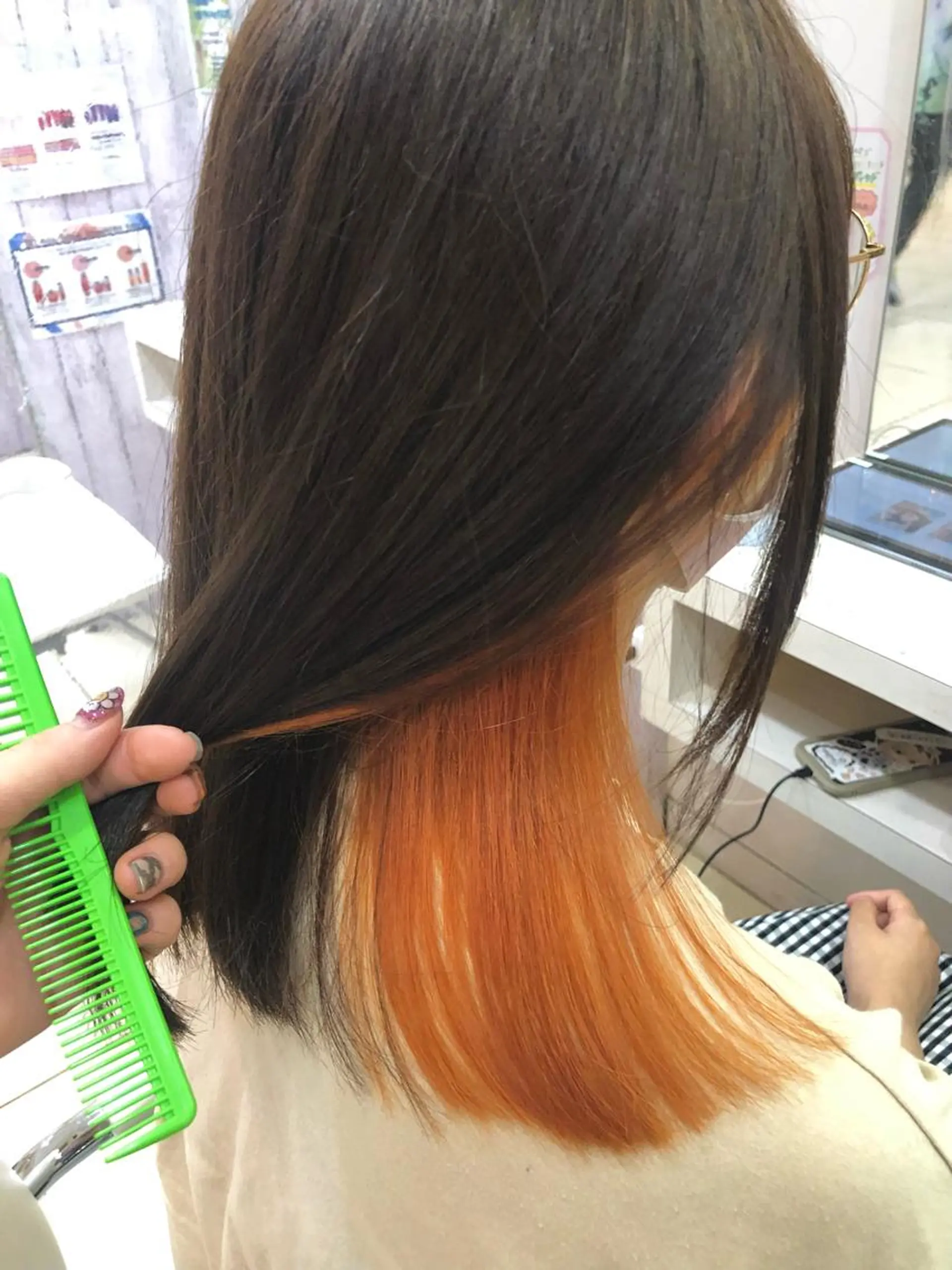 セミロング 🌸暖色髪質改善 MEI🌸のヘアスタイル